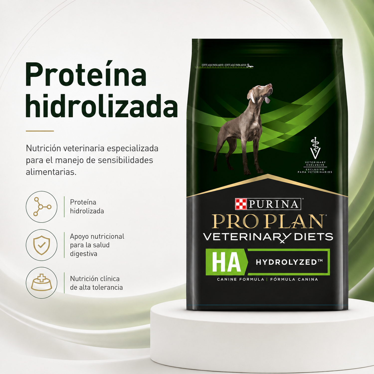 Pro Plan Vet Diets HA Hydrolyzed Perro 7,5 kg-1