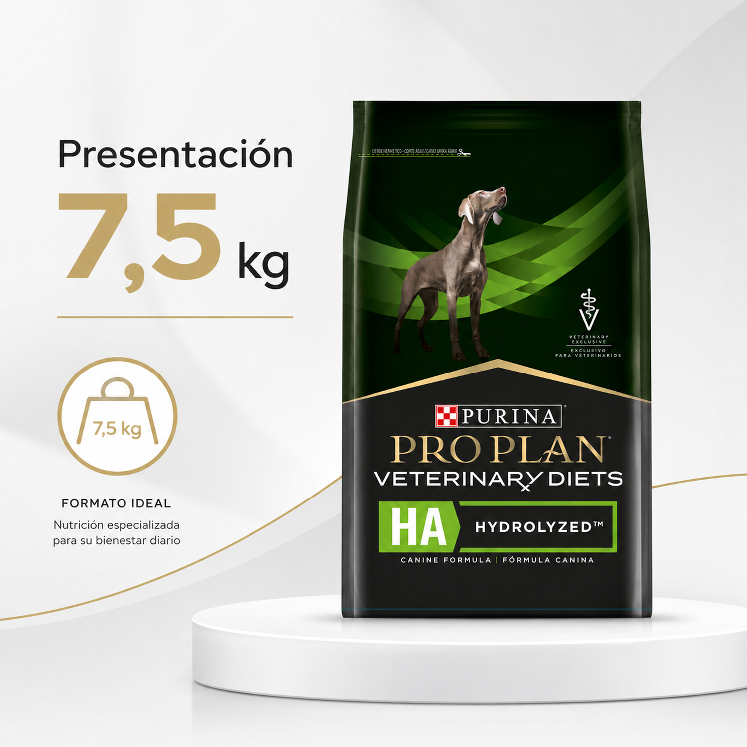 Pro Plan Vet Diets HA Hydrolyzed Perro 7,5 kg-3