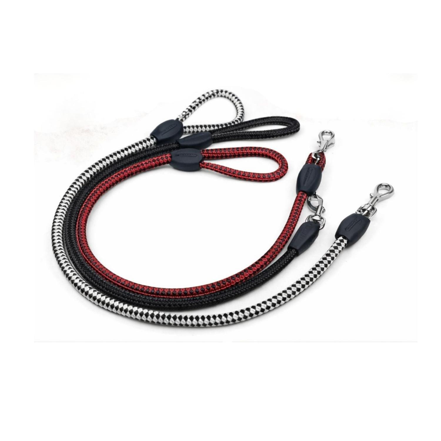 Correa Perro Cuerda Redonda Cuero 120 cm Resistente-5