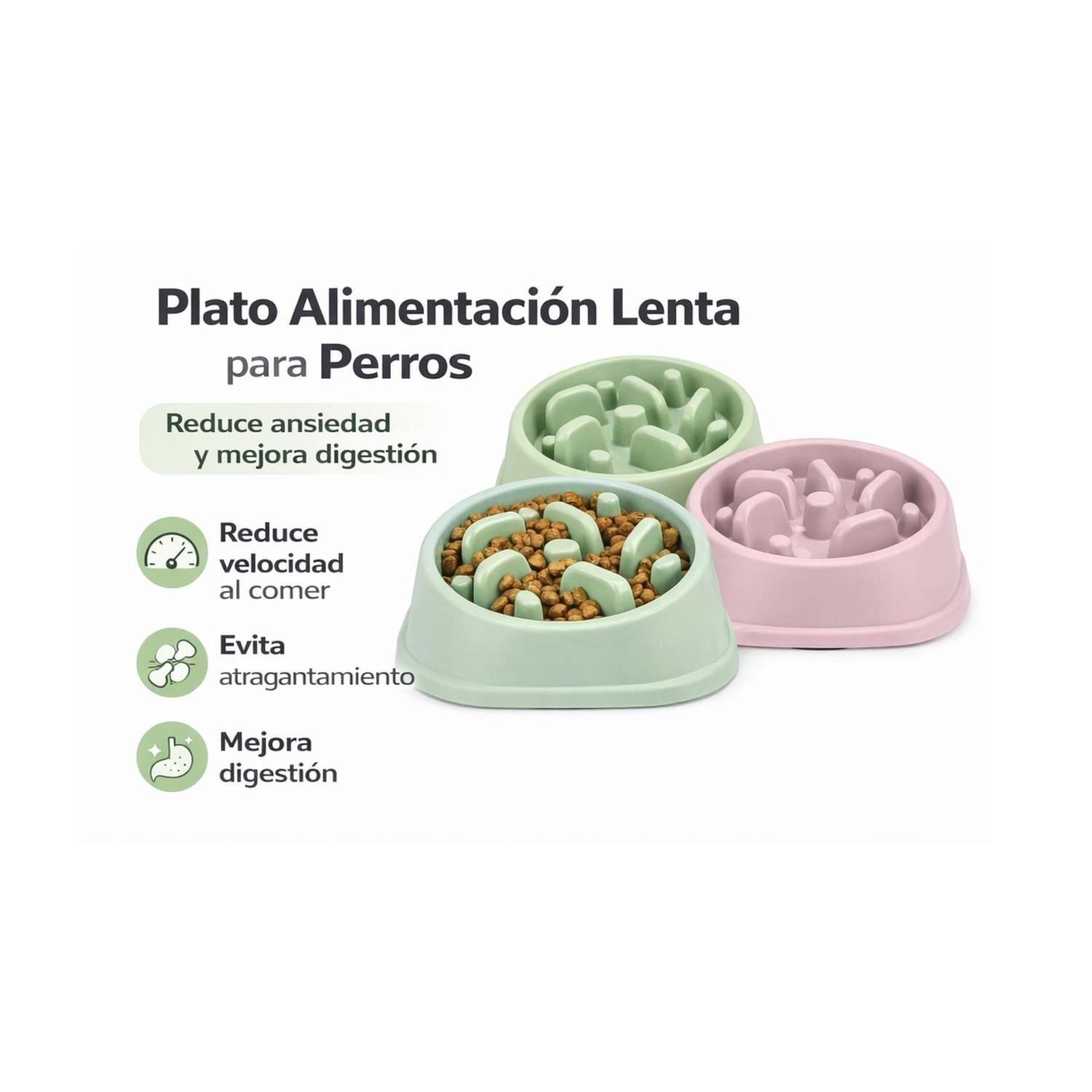 Plato Alimentación Lenta Perro Antiestrés Antiansiedad-4