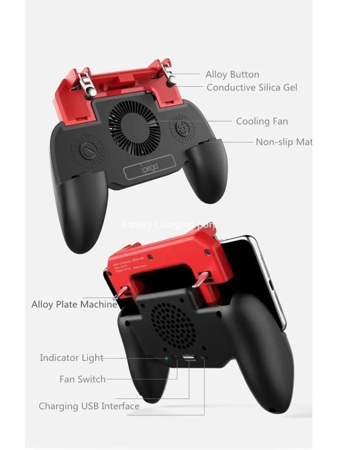 Gamepad Gatillos para Celular PUBG Free Fire Ipega PG-9123-2