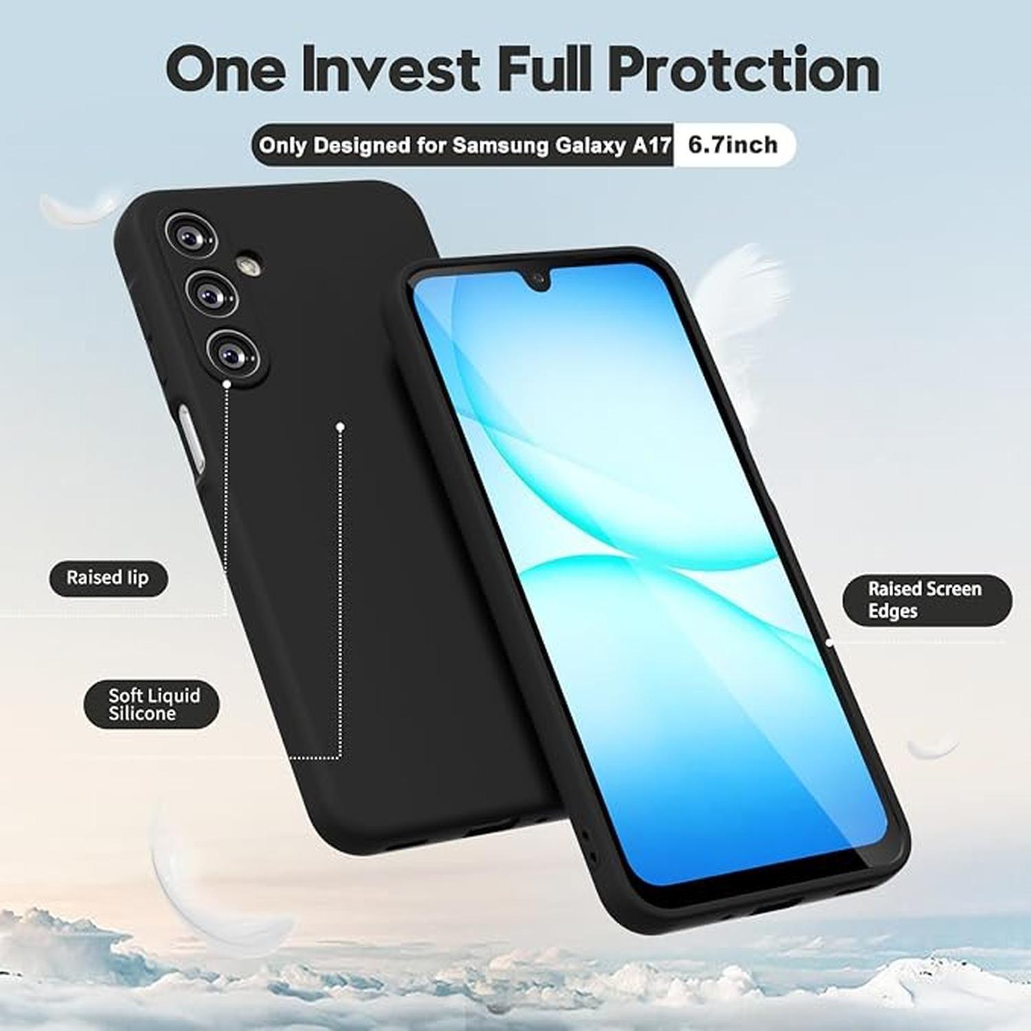 Carcasa para Samsung A17 Silicona Colores-2