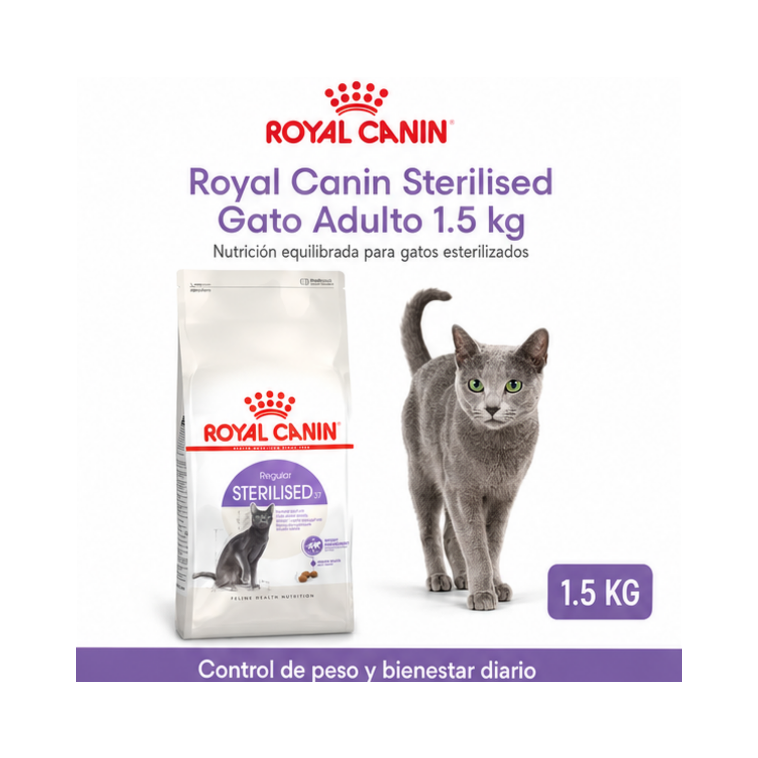 Royal Canin Sterilised Gato Adulto 1.5 kg | Castrados-5