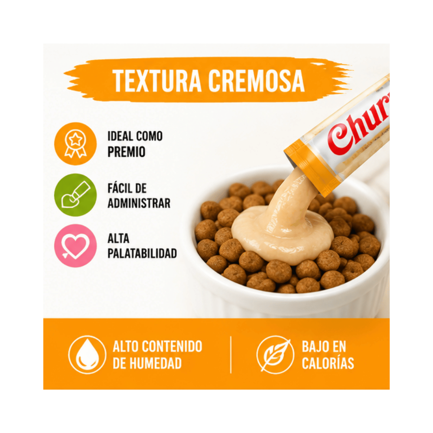 Churu Cat Chicken & Chicken Scallop 14g x10 Tubos-4
