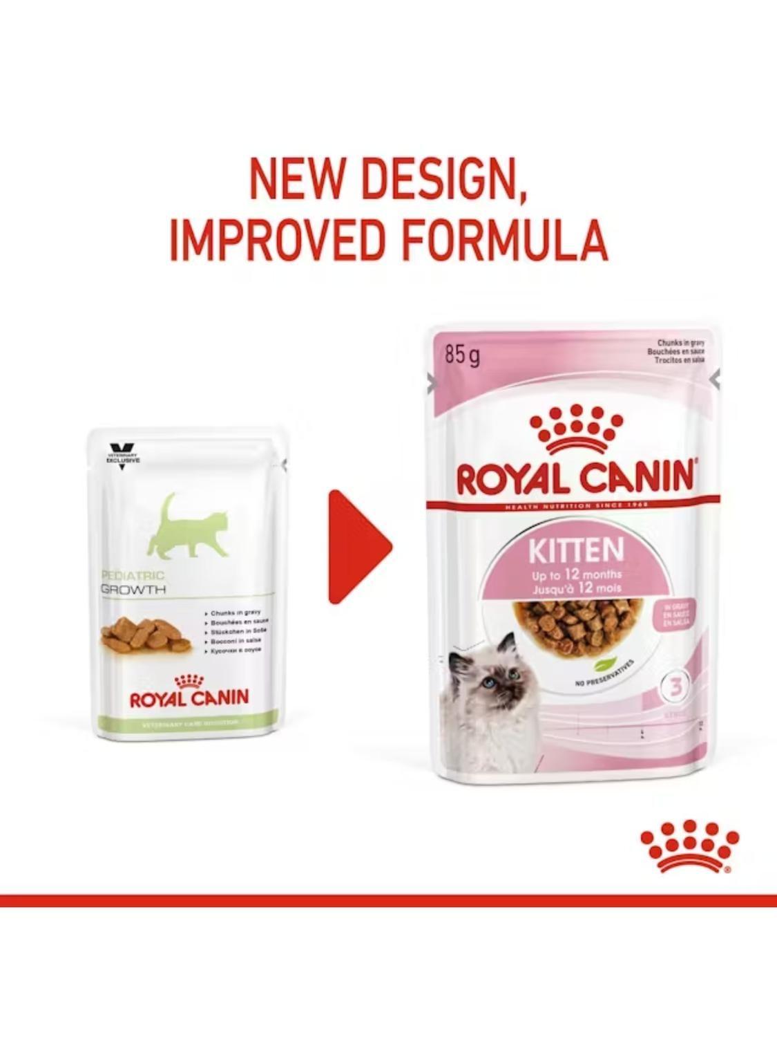 Royal Canin Kitten Instinctive Gato Pouch 85g Pack 12 Unidades-6