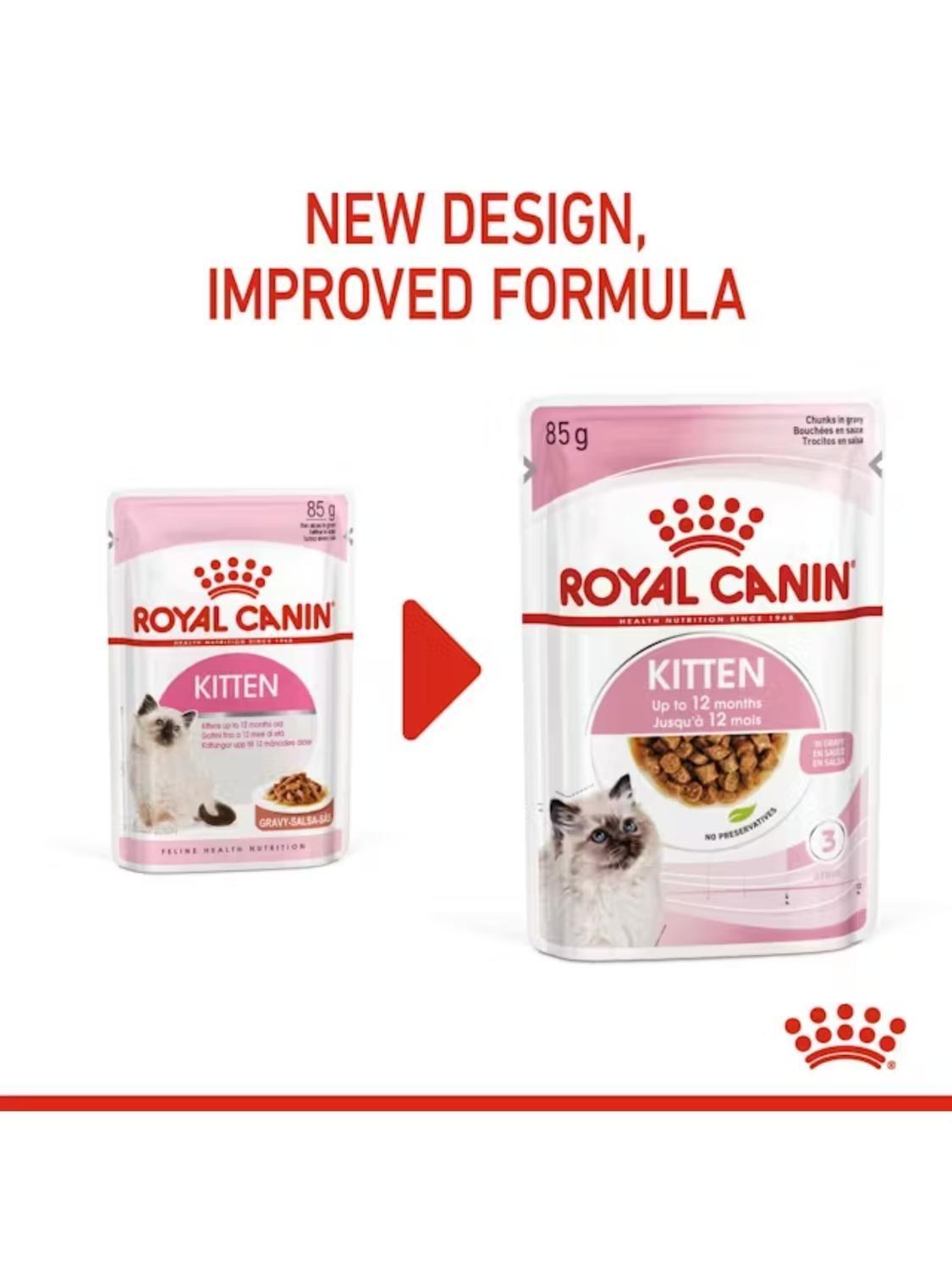 Royal Canin Kitten Instinctive Gato Pouch 85g Pack 12 Unidades-7