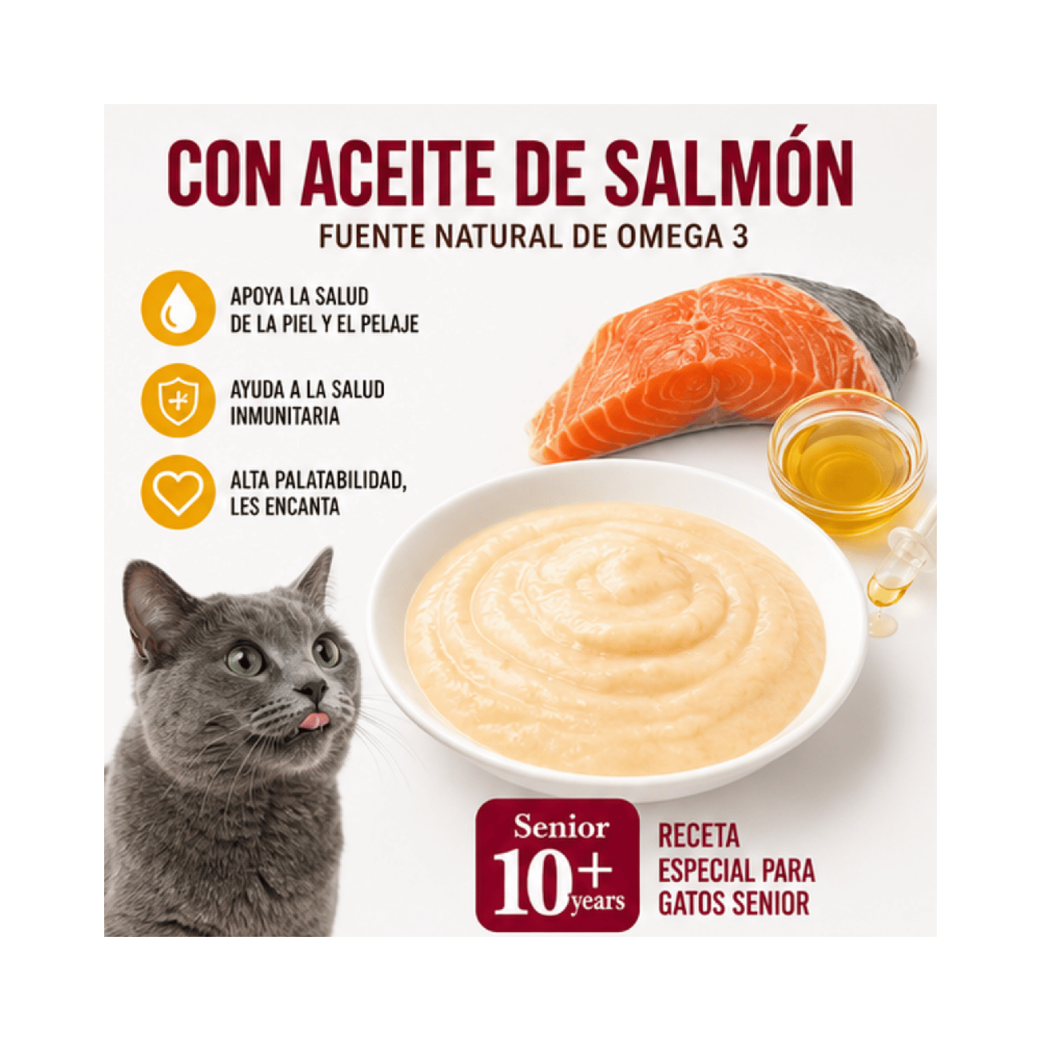 Churu Cat Senior 10+ Pollo 14g x4 | Pack 6 Unidades-5