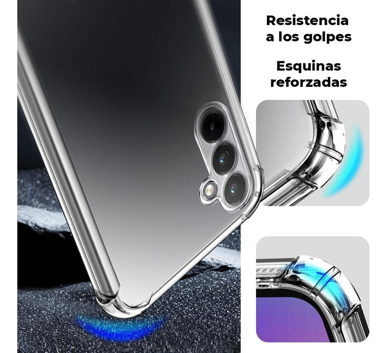 Carcasa Para Samsung A56 5g Transparente + Lamina Hidrogel-6