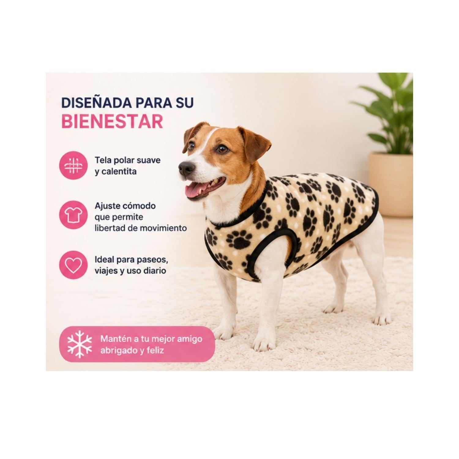 Capa Polar Perro 3XL 57 cm Abrigo Invierno Beagle-4