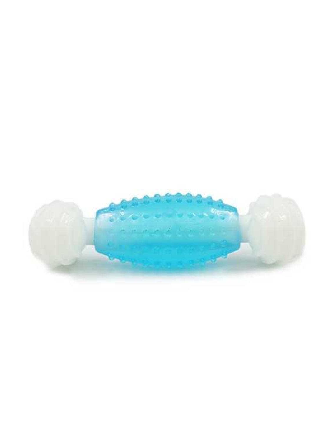 Juguete Hueso Nylon Hey! 12,3x5x3,3 cm Blanco y Celeste Perros-4