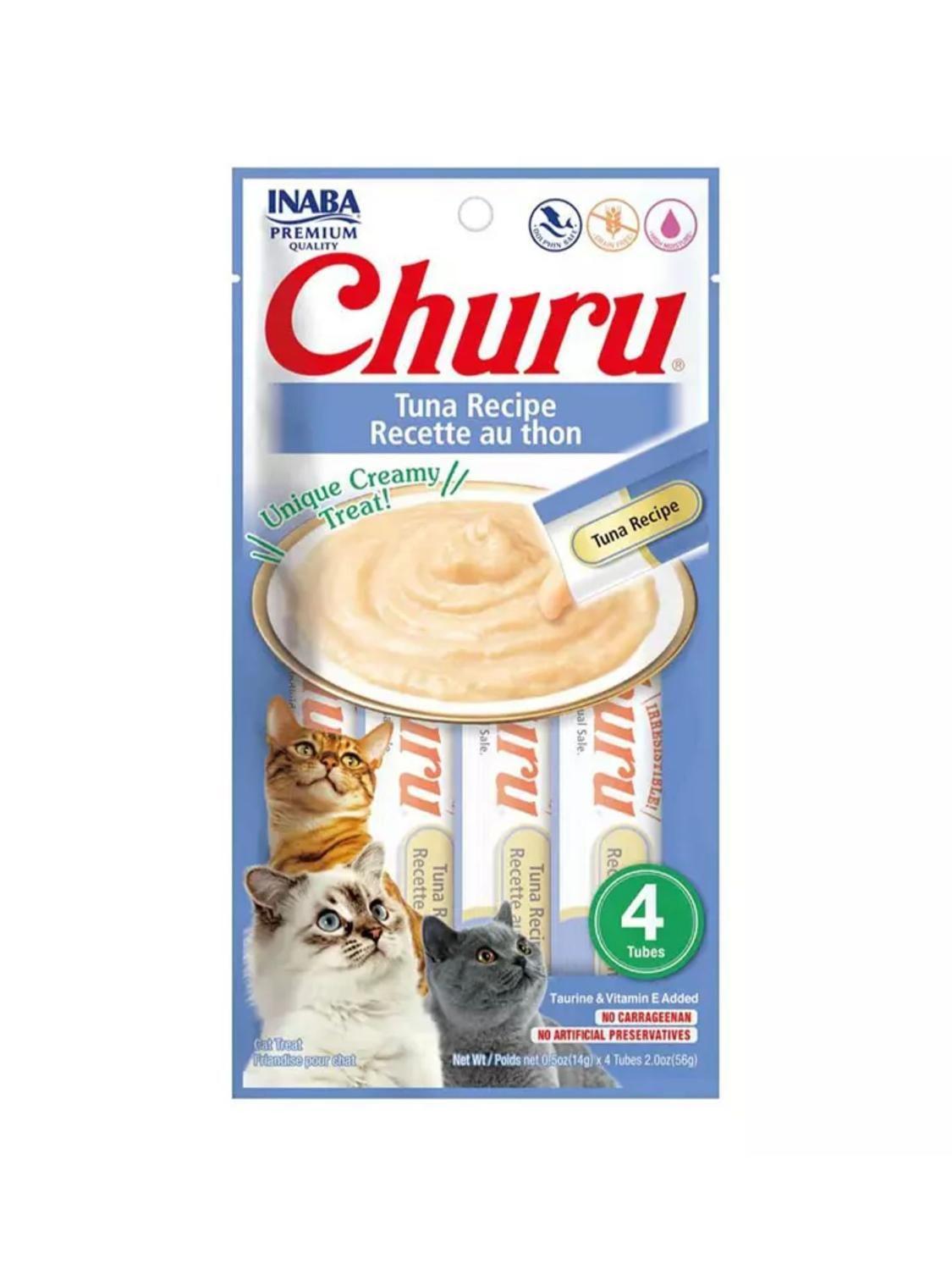 SNACK CHURU GATO TUNA 4 TUBOS-0