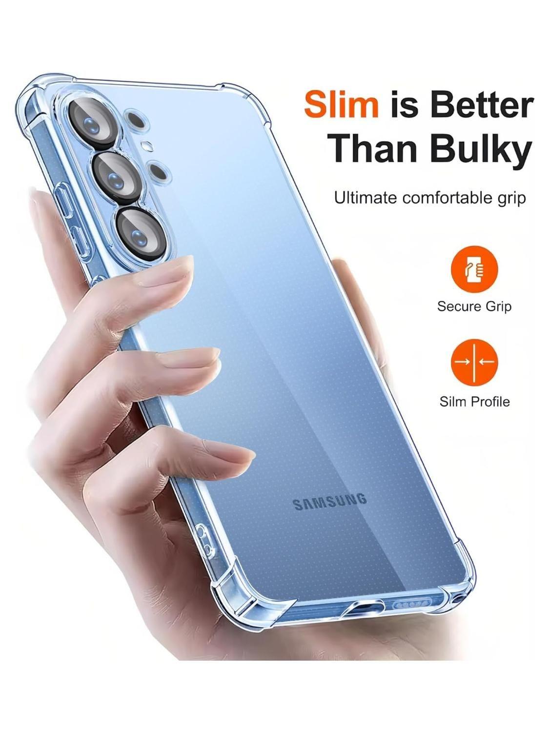 Carcasa Transparente para Samsung Galaxy S26 Reforzada-6