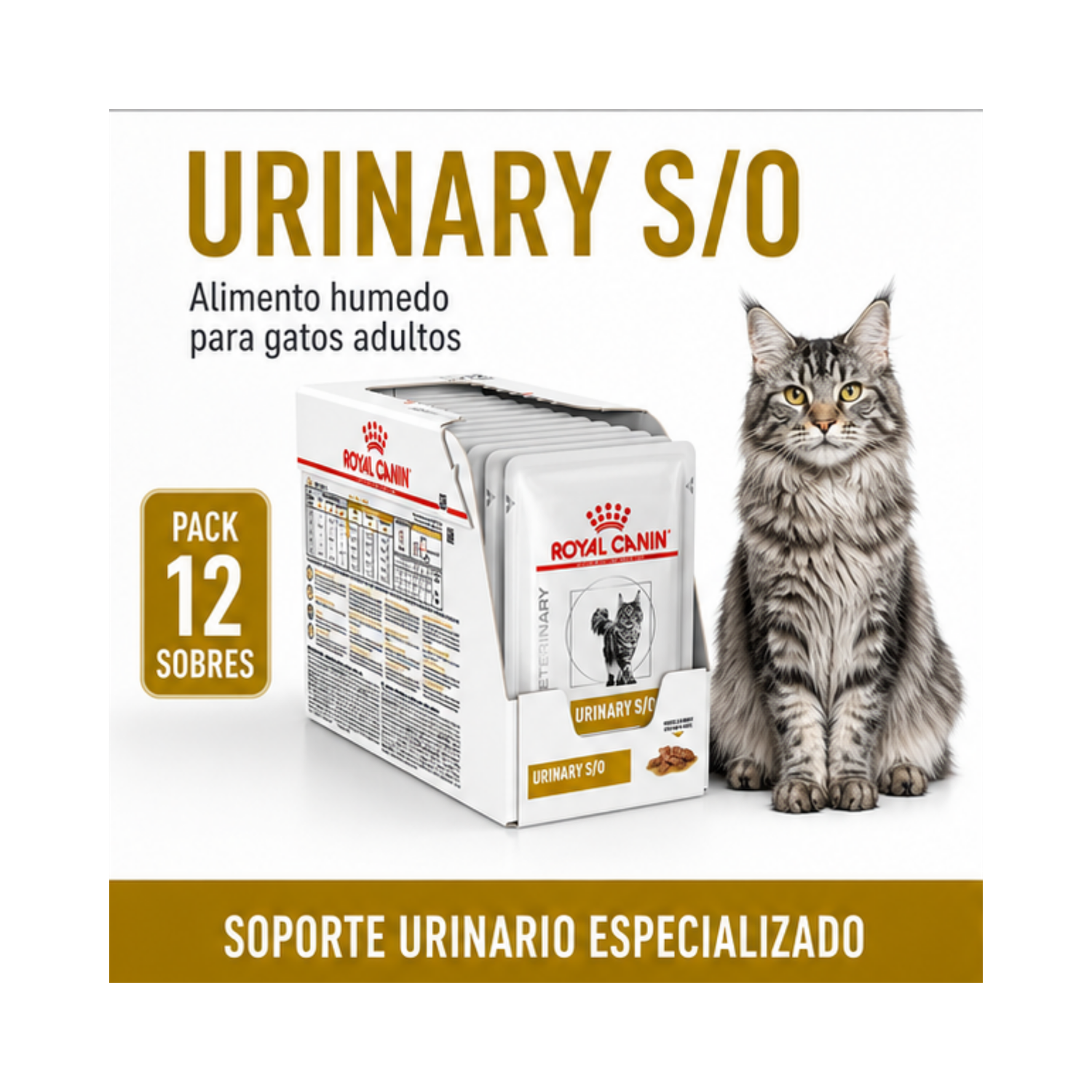 Royal Canin Pouch Urinary S/o Gato 85g (12 Unidades) | Pack 12 Sobres-4