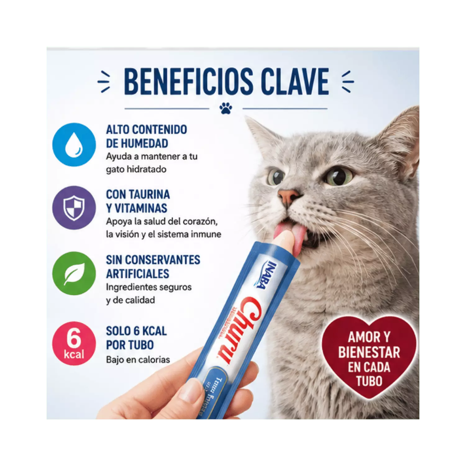 Churu Cat Senior 10+ Tuna Variety 14g x20 Tubos Para Gatos-3