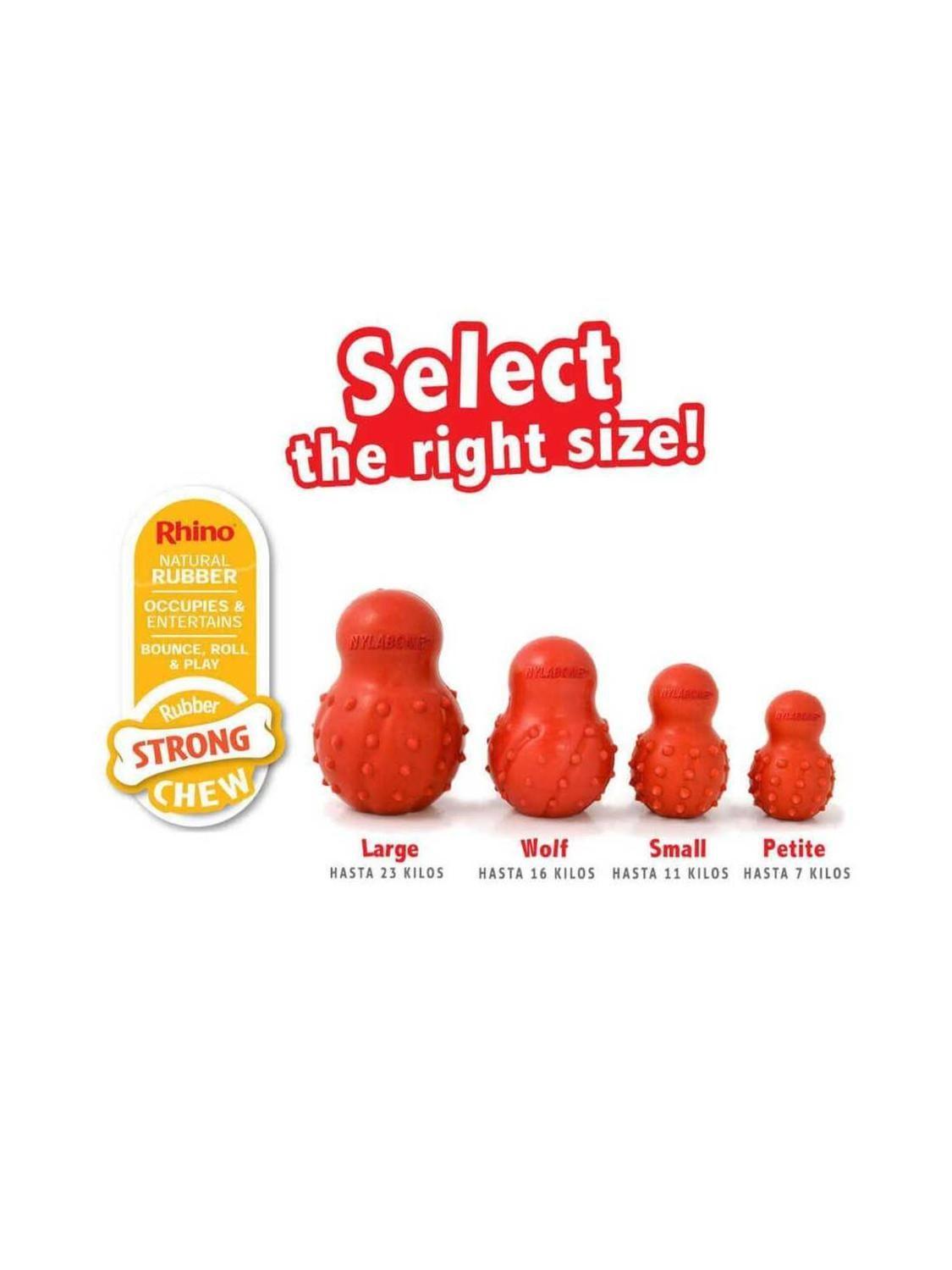 Cono Nylabone Sabor Tocino Para Perros Talla L Hasta 23 kg-2