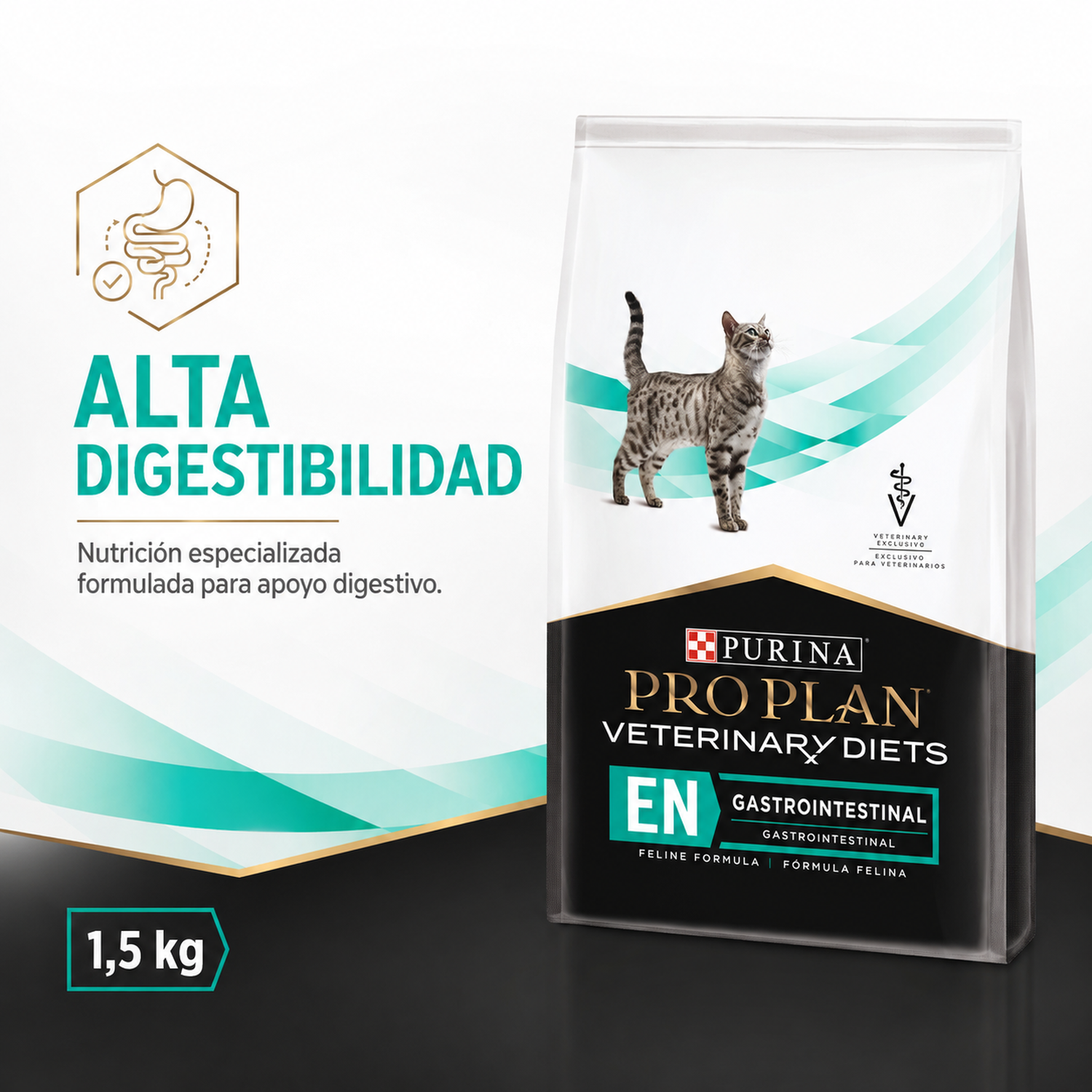 Pro Plan Veterinary Diets EN Gastrointestinal Gato 1,5 Kg-4