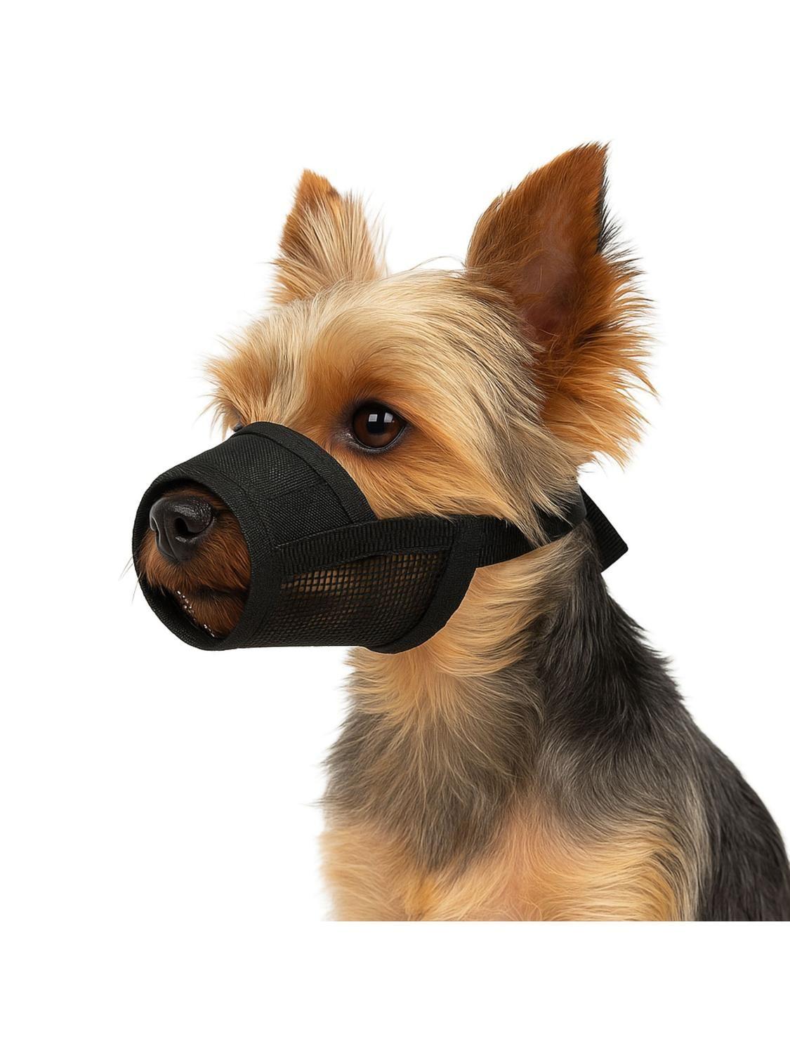 Bozal Ajustable con Velcro Perro Talla S 12x15 cm-0