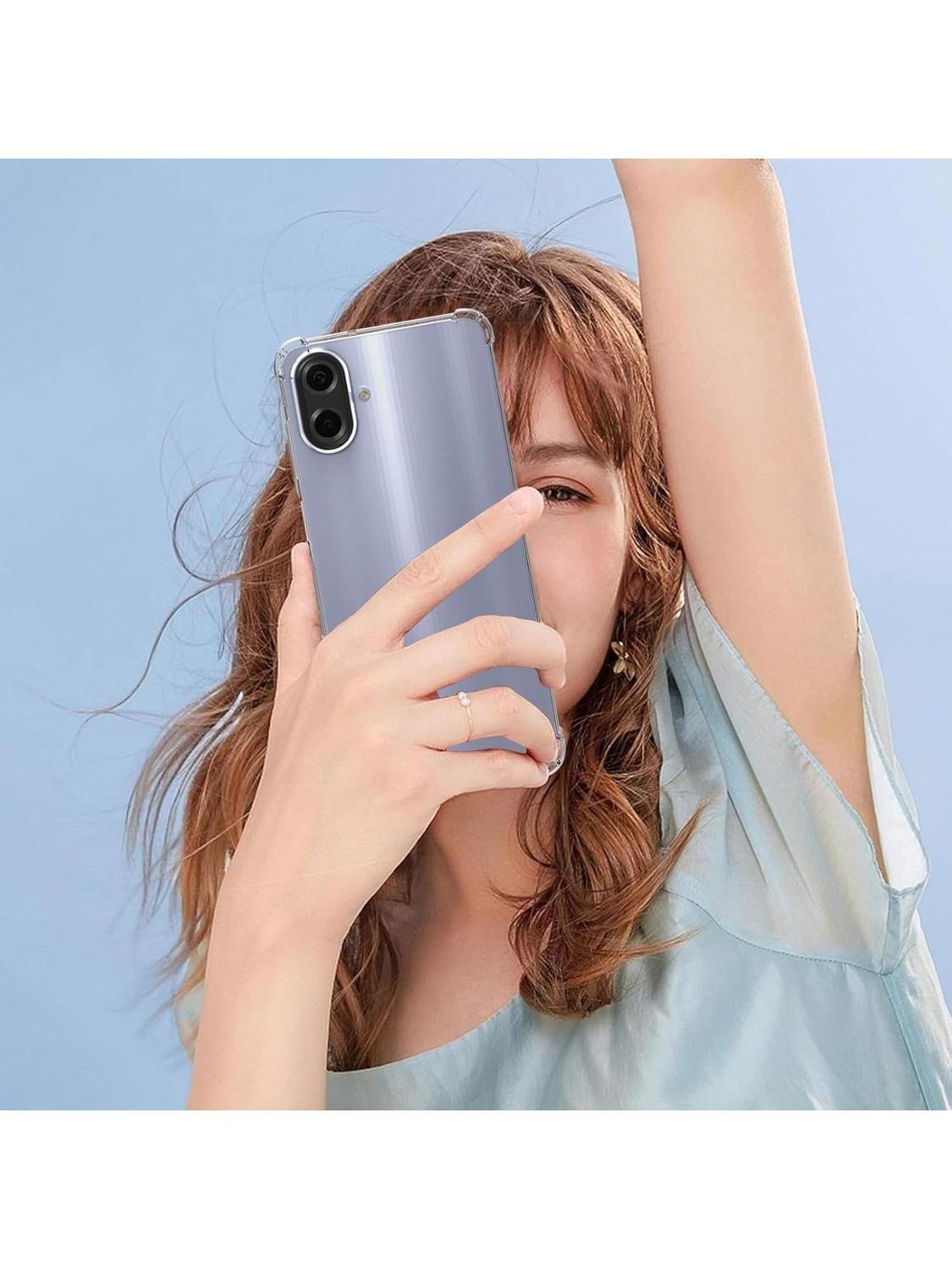 Carcasa Para Samsung A06 5g Transparente Antigolpe Reforzada-5