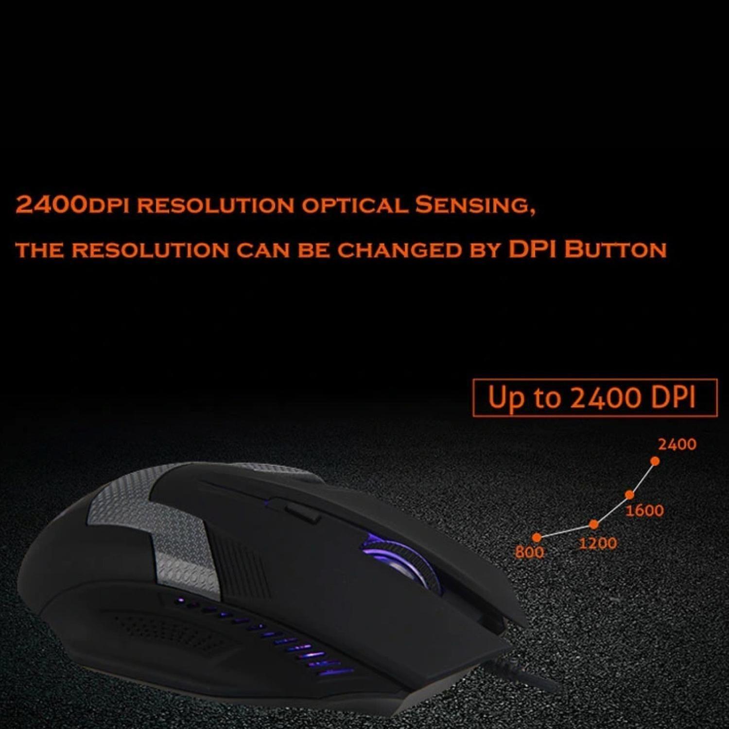 Mouse Gamer Mt-940 Con Retroiluminación Led Meetion-6