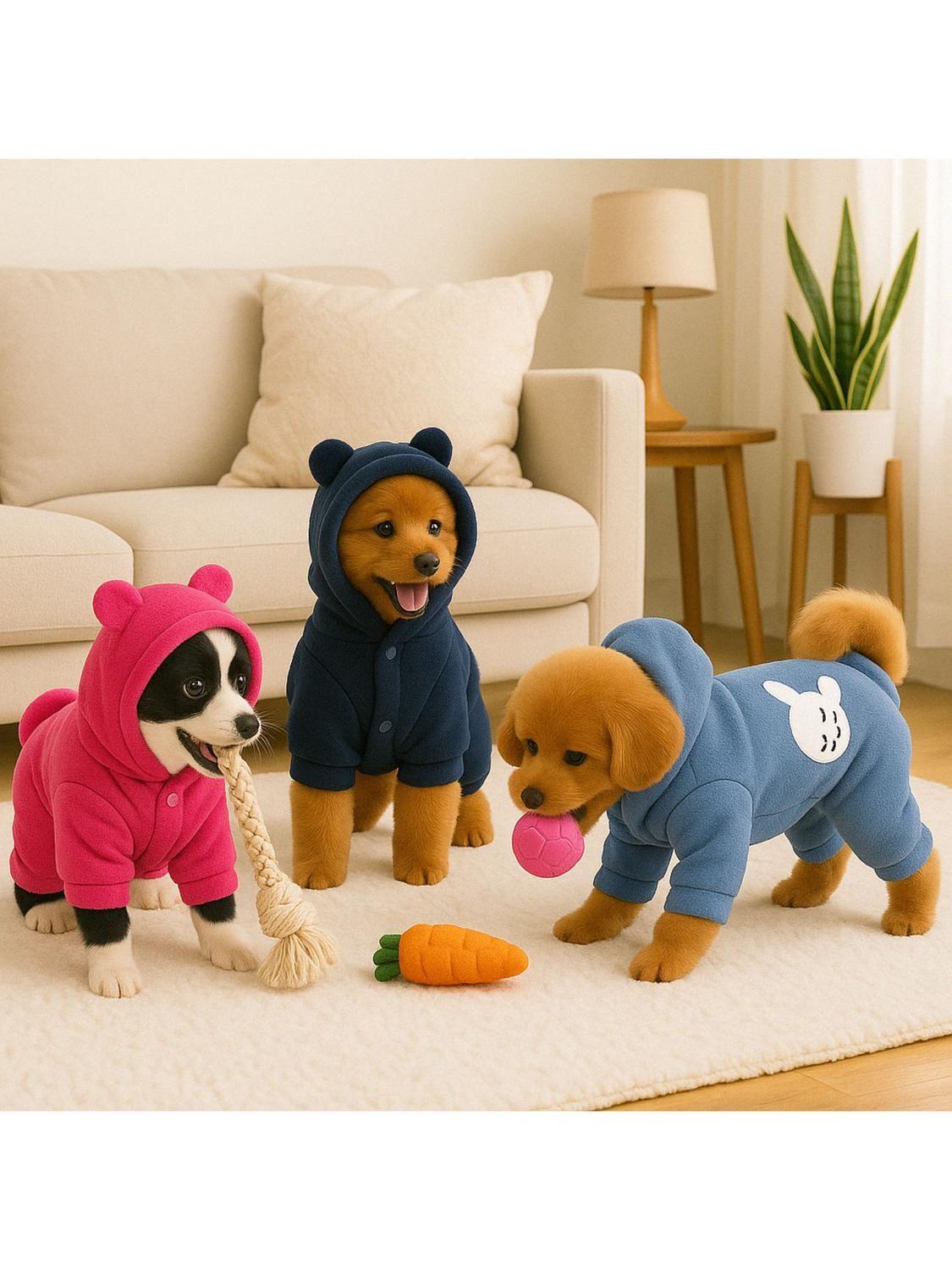Ropa para mascota conejo polar Talla M 30x20 CM-4