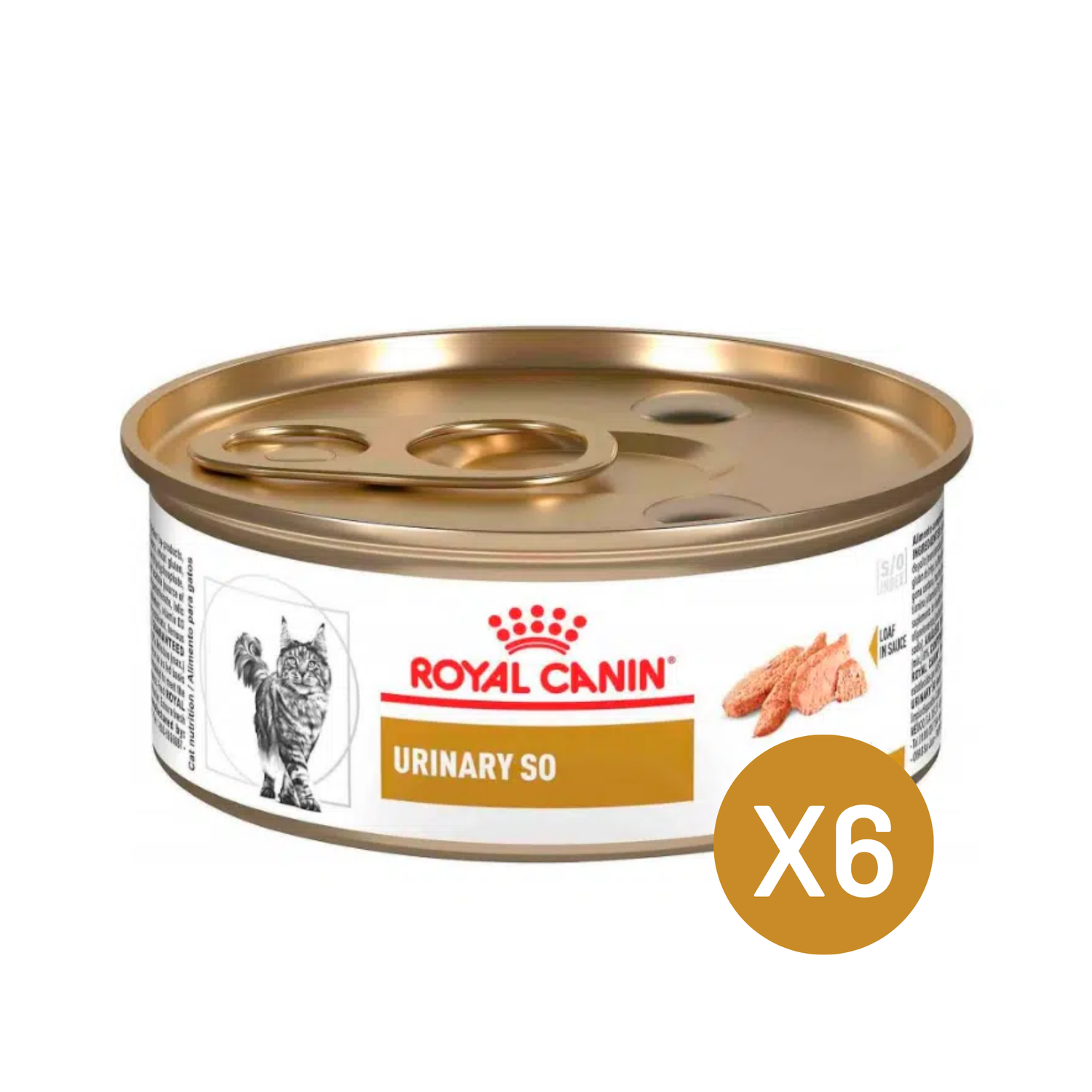 Royal Canin Urinary S/o Gatos Lata 145gr | Pack 6 Latas-0