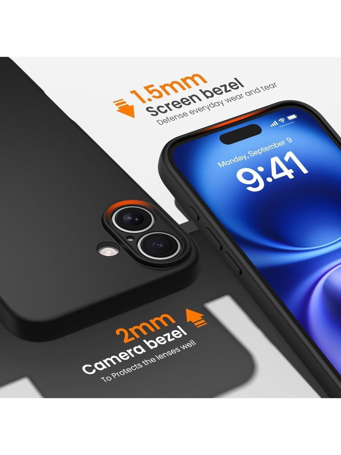 Carcasa para iPhone 16 Silicona Antigolpes Colores-5