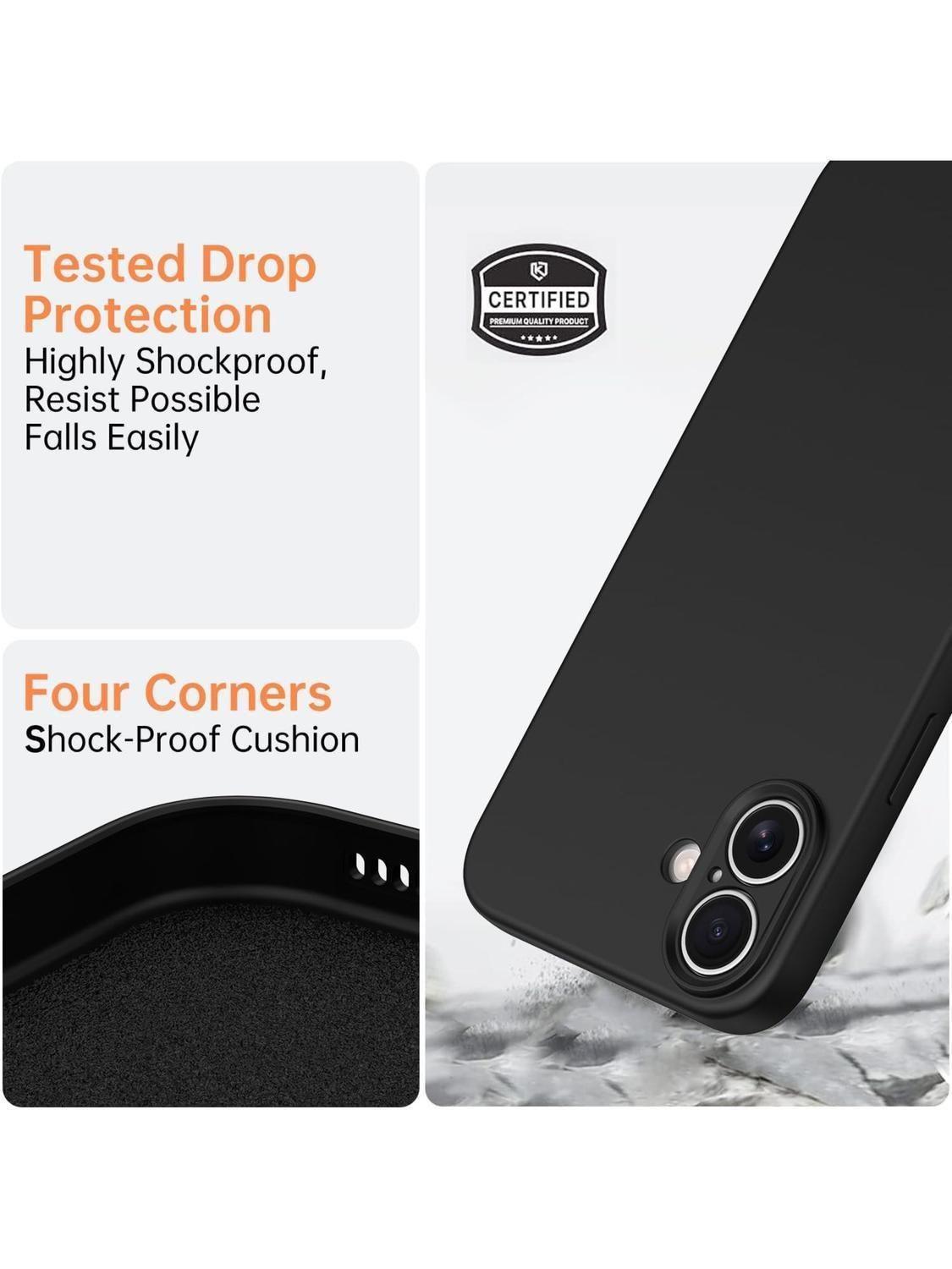 Carcasa para iPhone 16 Silicona Antigolpes Colores-6