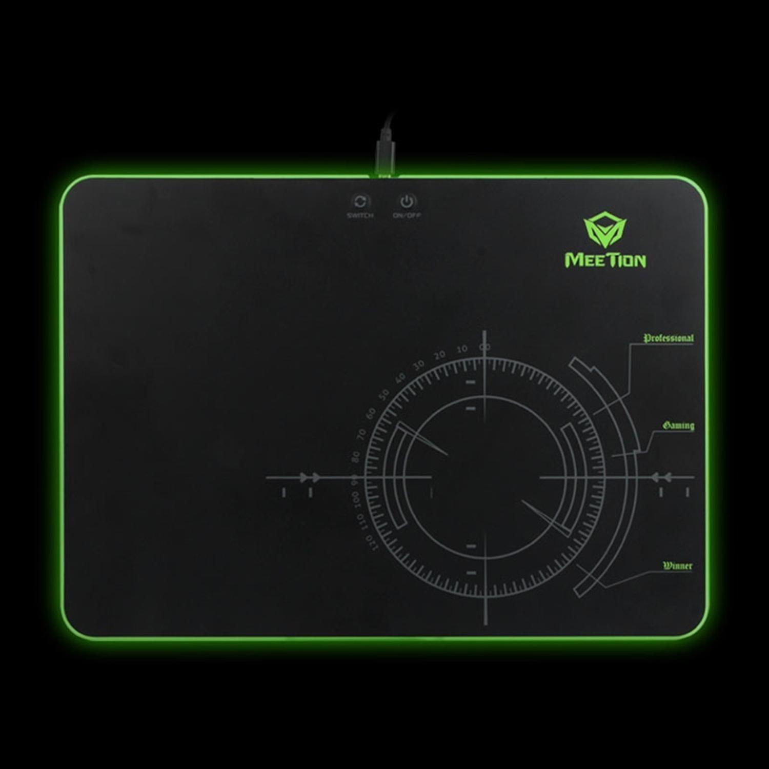 Mousepad Gamer RGB Antideslizante Meetion Backlit-3