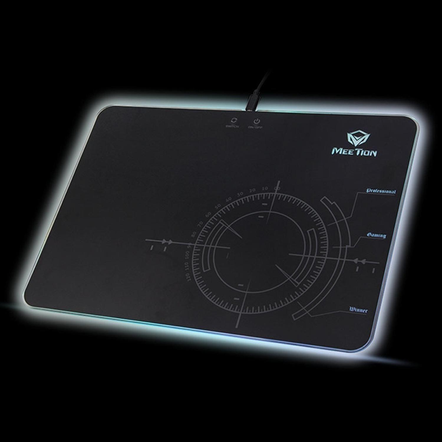 Mousepad Gamer RGB Antideslizante Meetion Backlit-4