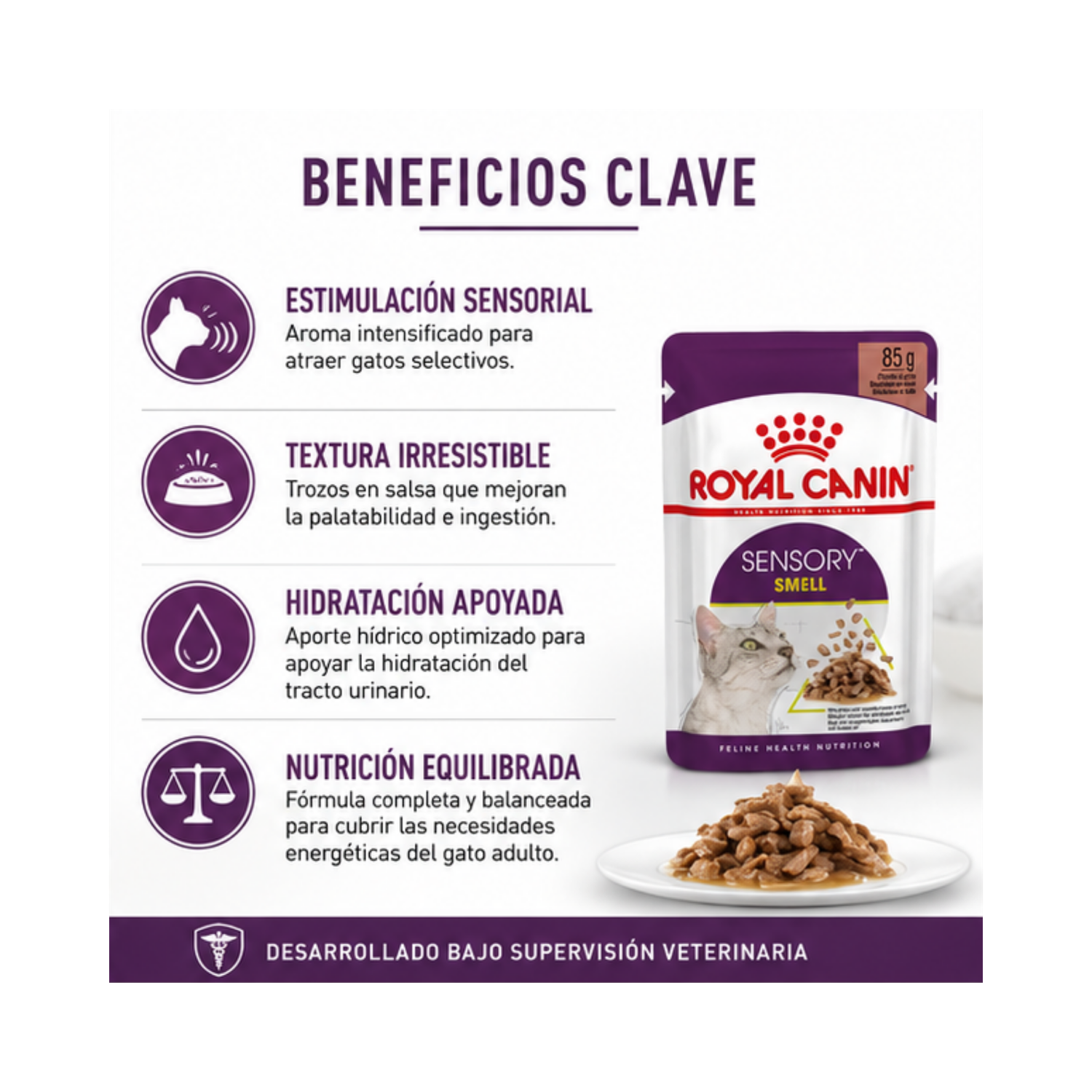 Royal Canin Feline Sensory Smell - Sobre 85 Gr-2