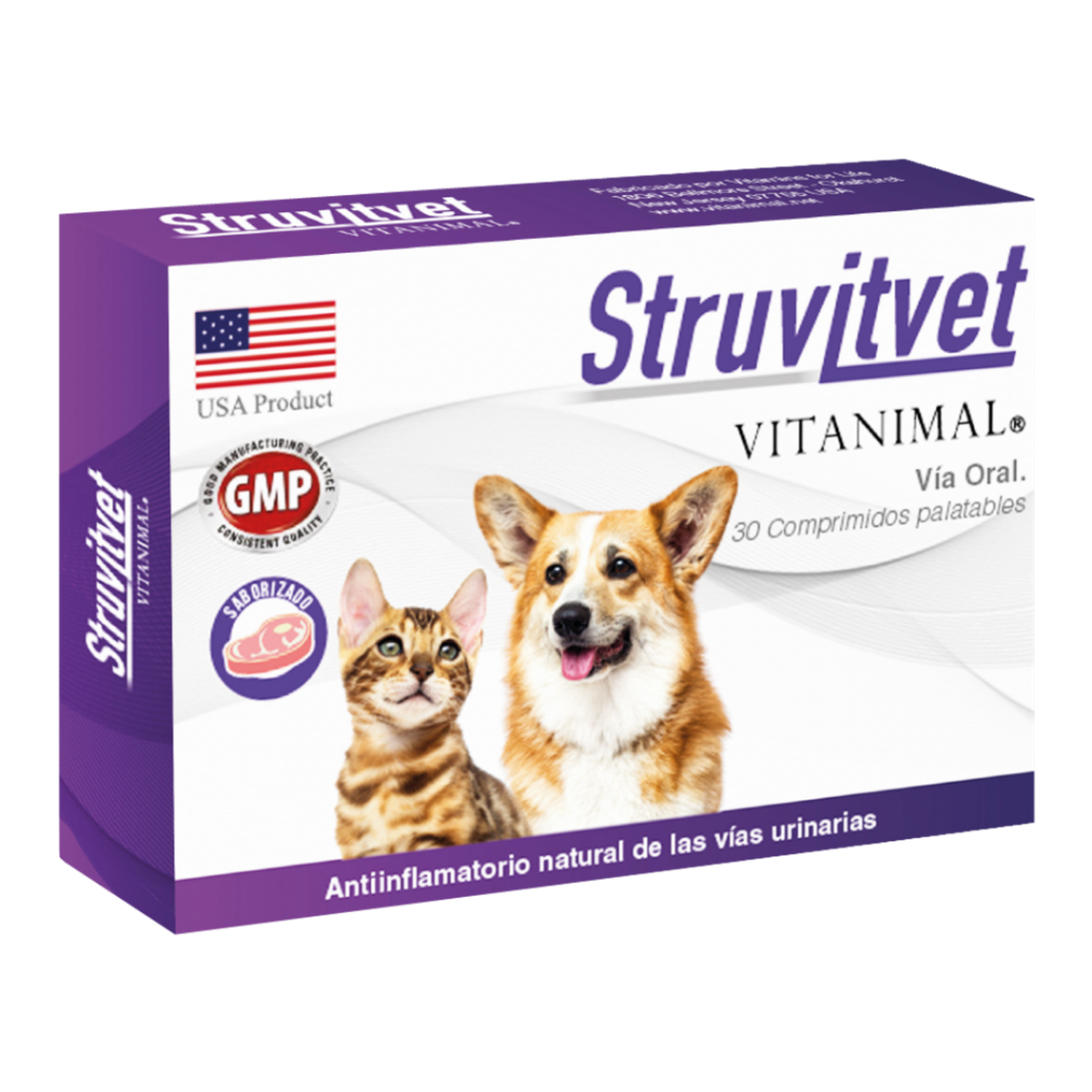 STRUVITVET ANTIINFLAMATORIO VIAS URINARIAS - 30 COMPRIMIDOS-0