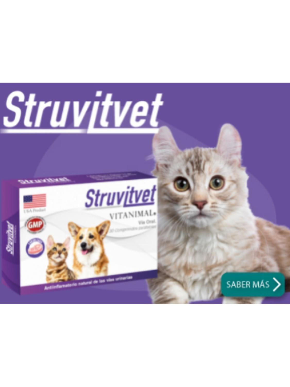 STRUVITVET ANTIINFLAMATORIO VIAS URINARIAS - 30 COMPRIMIDOS-1