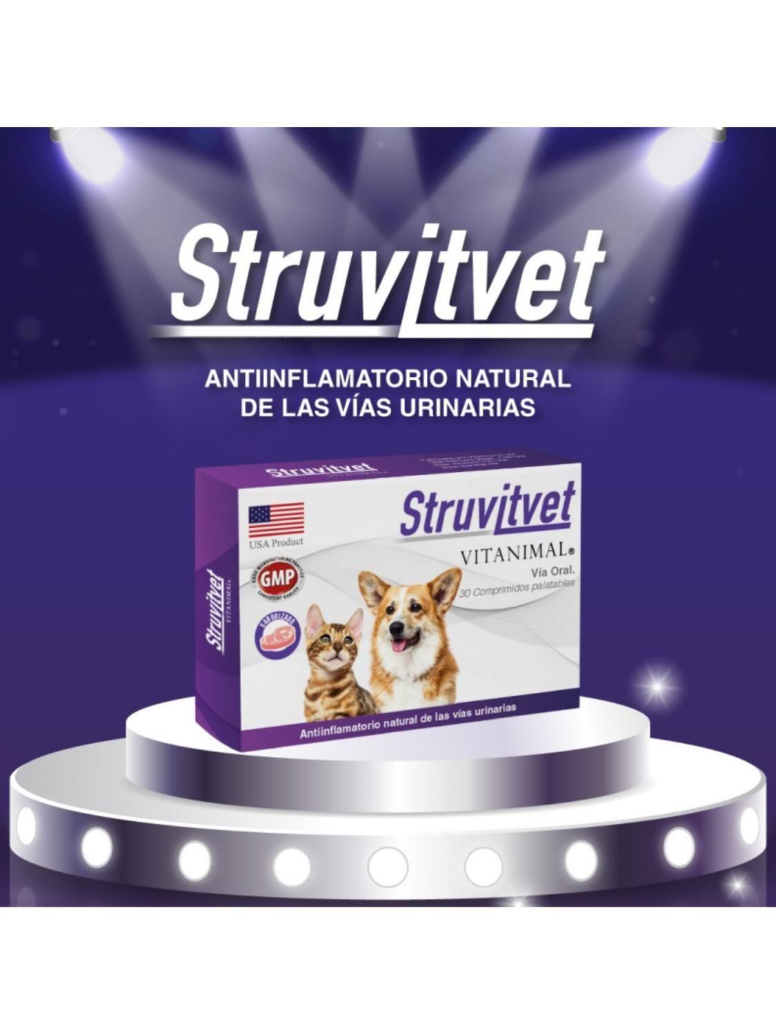 STRUVITVET ANTIINFLAMATORIO VIAS URINARIAS - 30 COMPRIMIDOS-2
