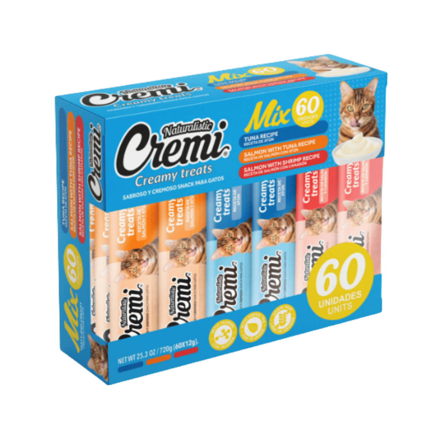 Snack Cremi Gato Mix Marino 60 Sachet 720g-0