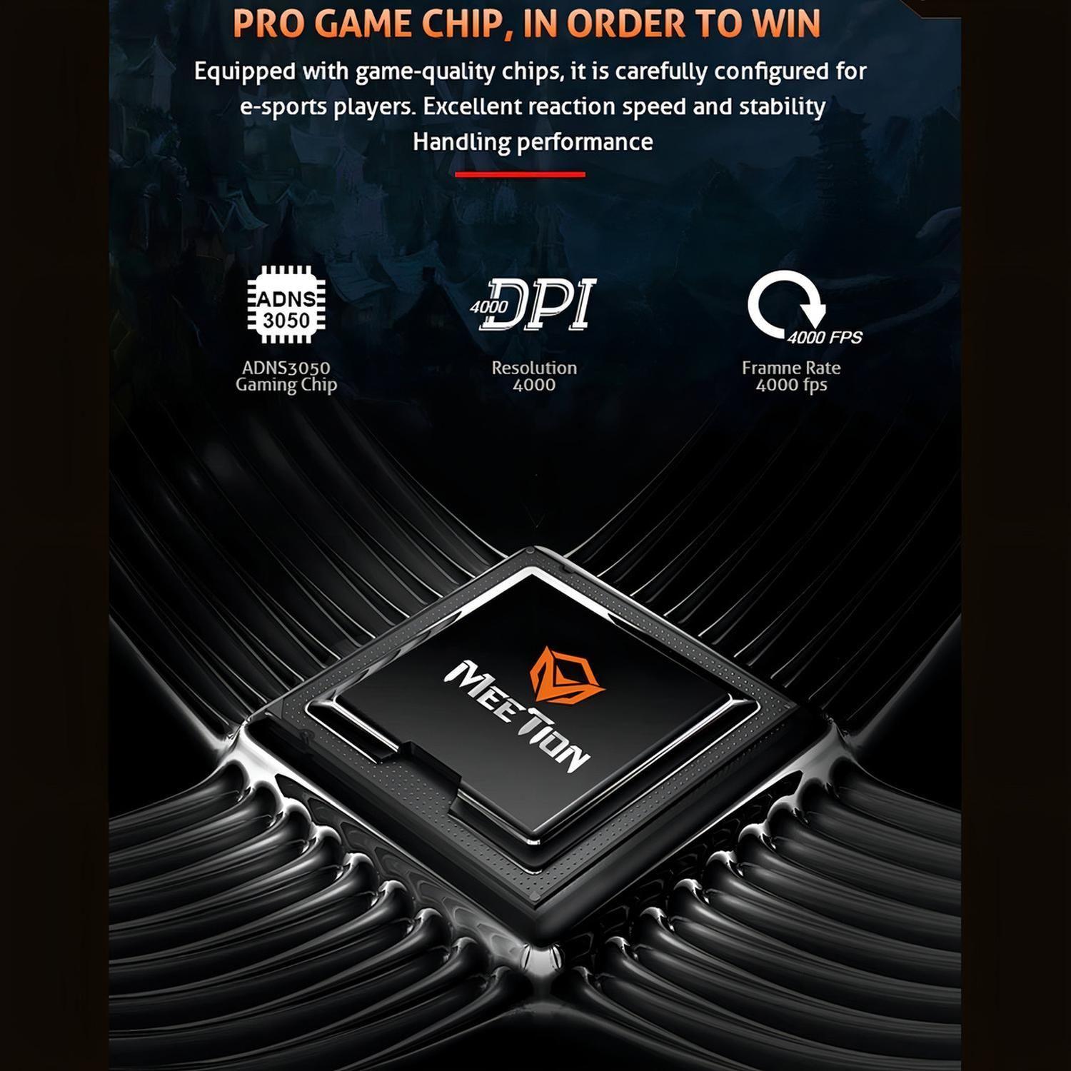 Mouse Gamer De Juego Meetiongame Series M990s Mt-m990s Black-4