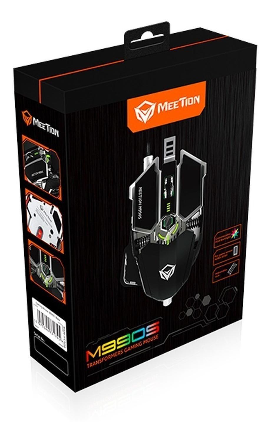Mouse Gamer De Juego Meetiongame Series M990s Mt-m990s Black-7