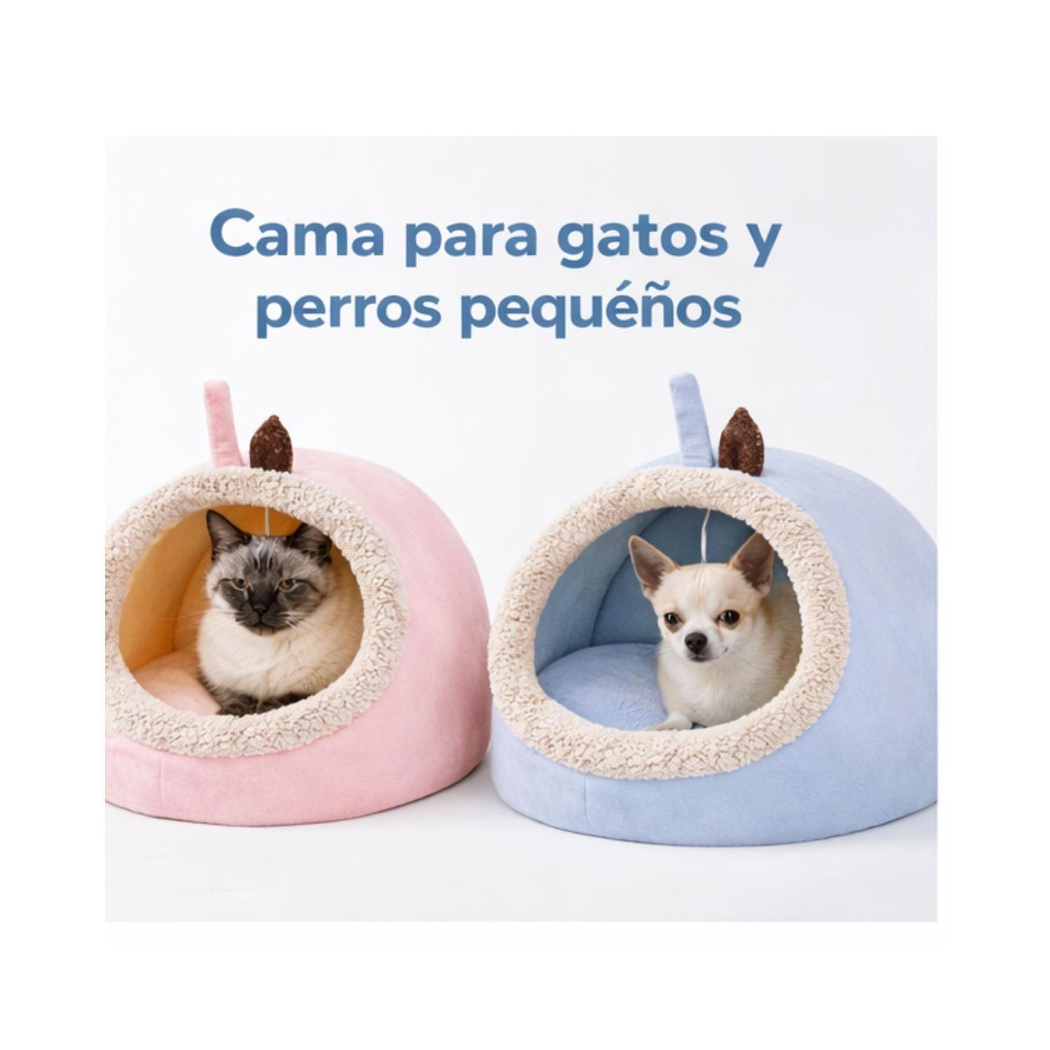 Cama Mascota Tipo Cueva Perro Gato Pequeño 35 cm-7