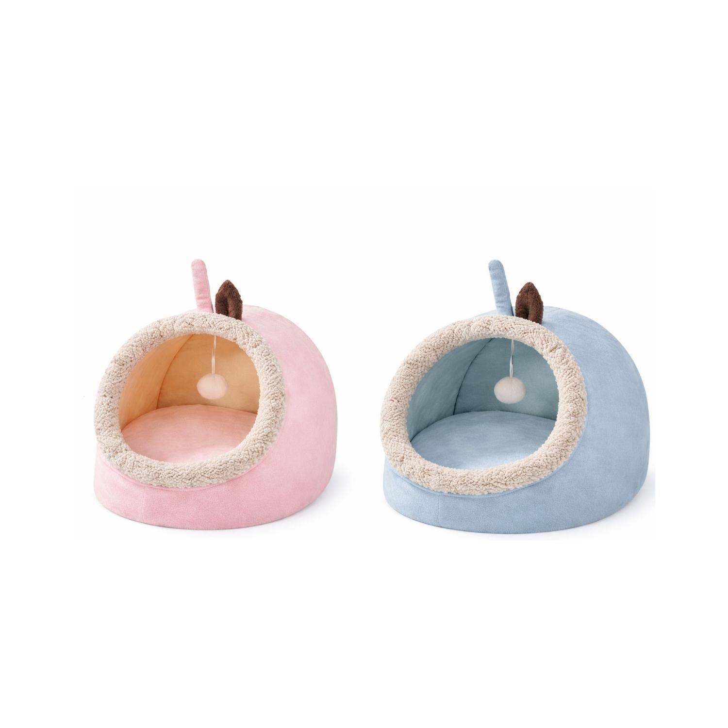 Cama Mascota Tipo Cueva Perro Gato Pequeño 35 cm-8
