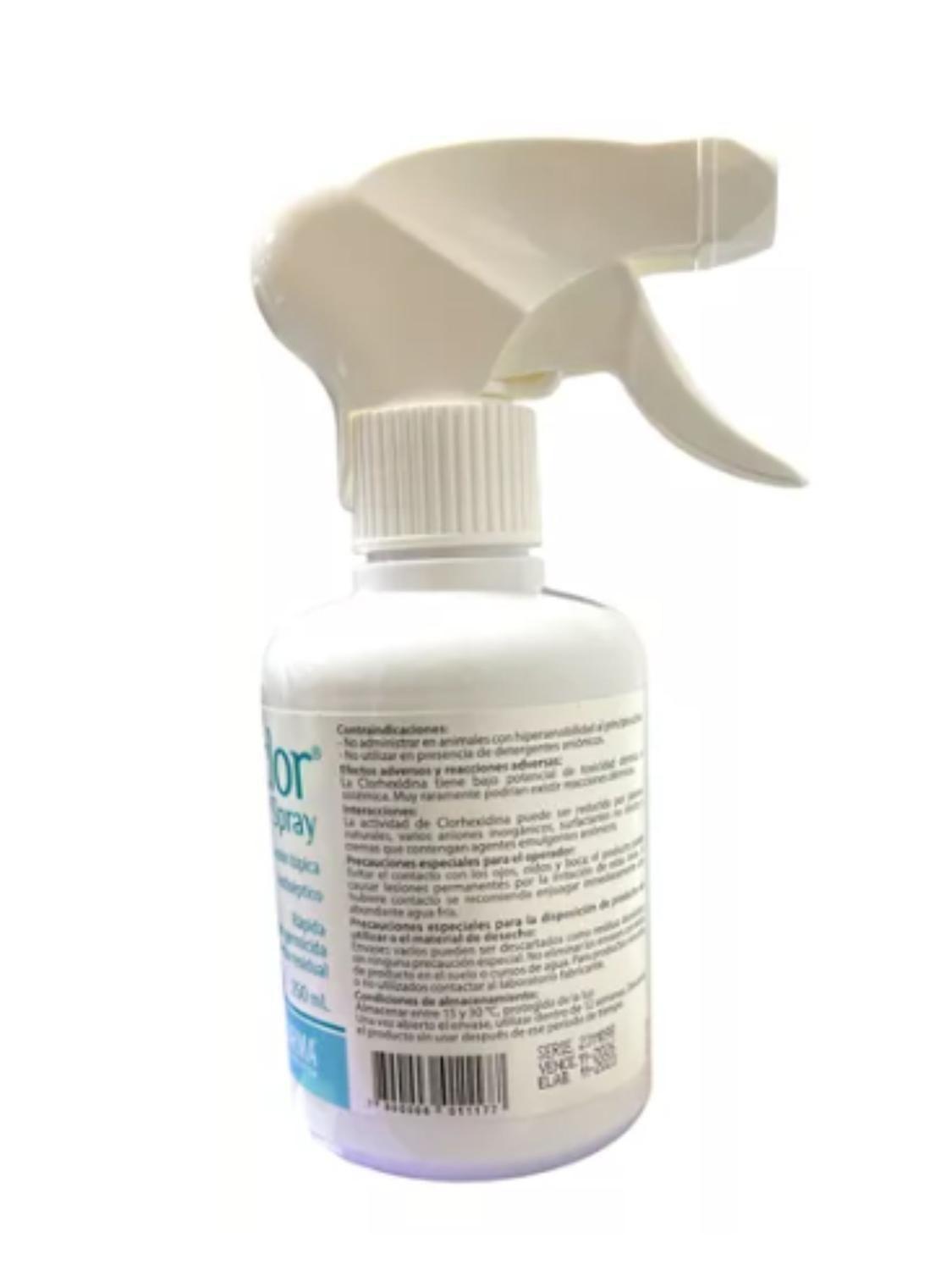SOLUCION TOPICA ANTISEPTICA INVECLOR SPRAY CLORHEXIDINA 250-2