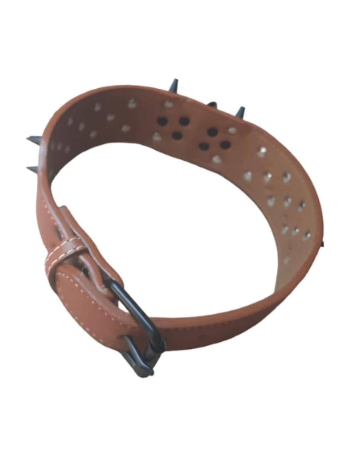 COLLAR DE PUAS REFORZADA PARA PERROS GRANDES - 60CM-6