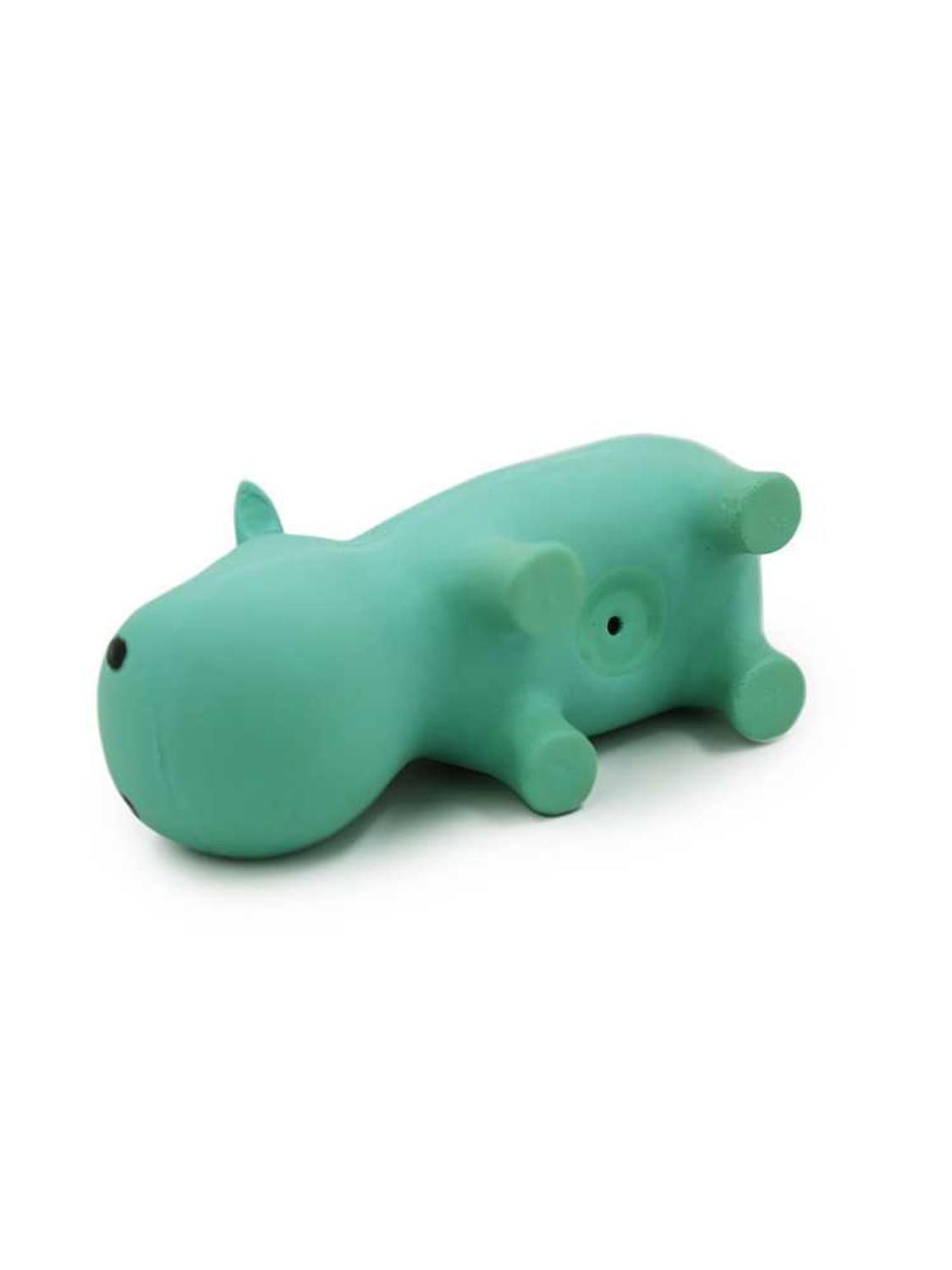 Juguete Hipopótamo Látex Hey! 13x8 cm Con Sonido Perros-3