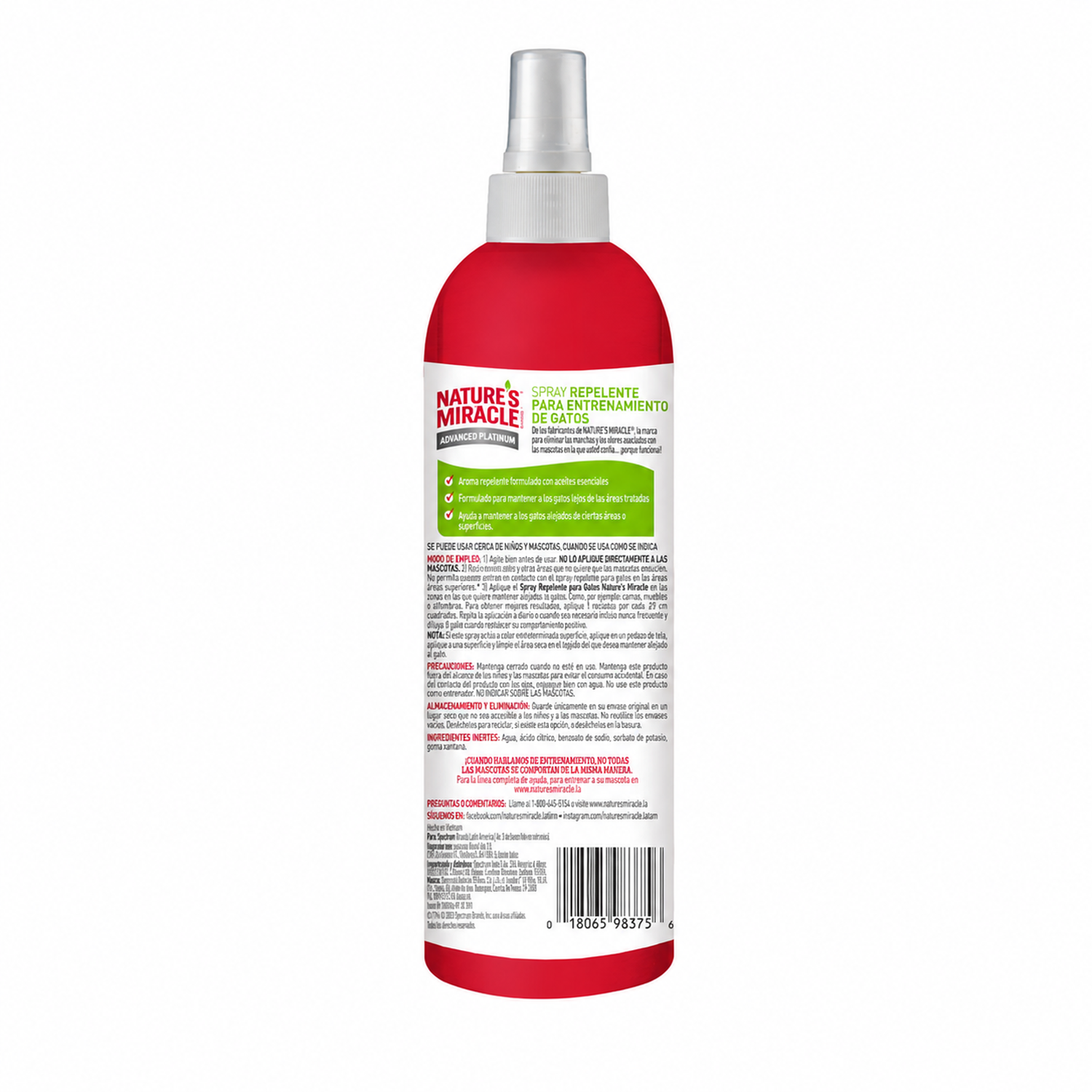 Repelente Gatos Nature’s Miracle Pet Block 236 ml-7