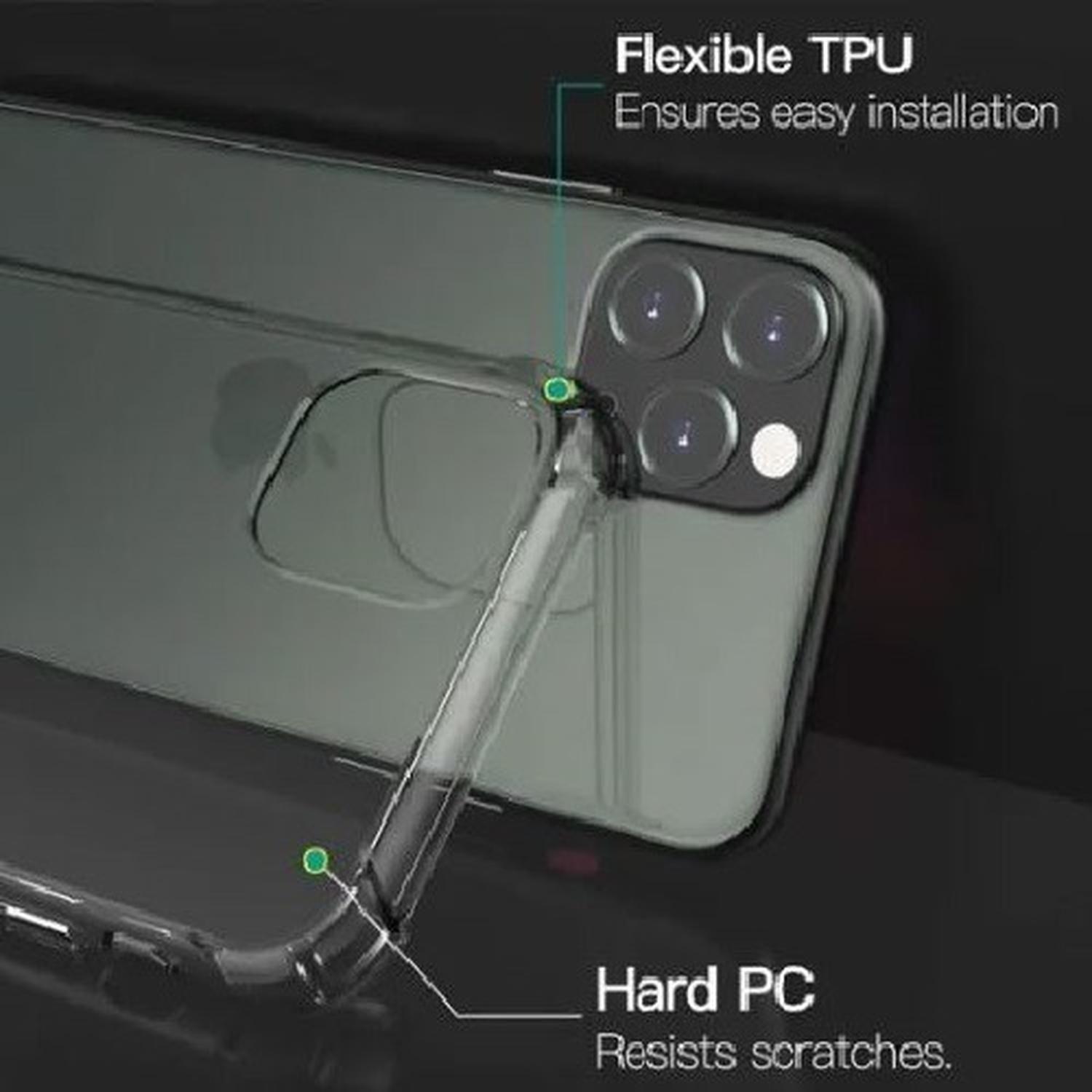 Carcasa para iPhone 14 Pro Transparente Reforzada Antigolpes-2