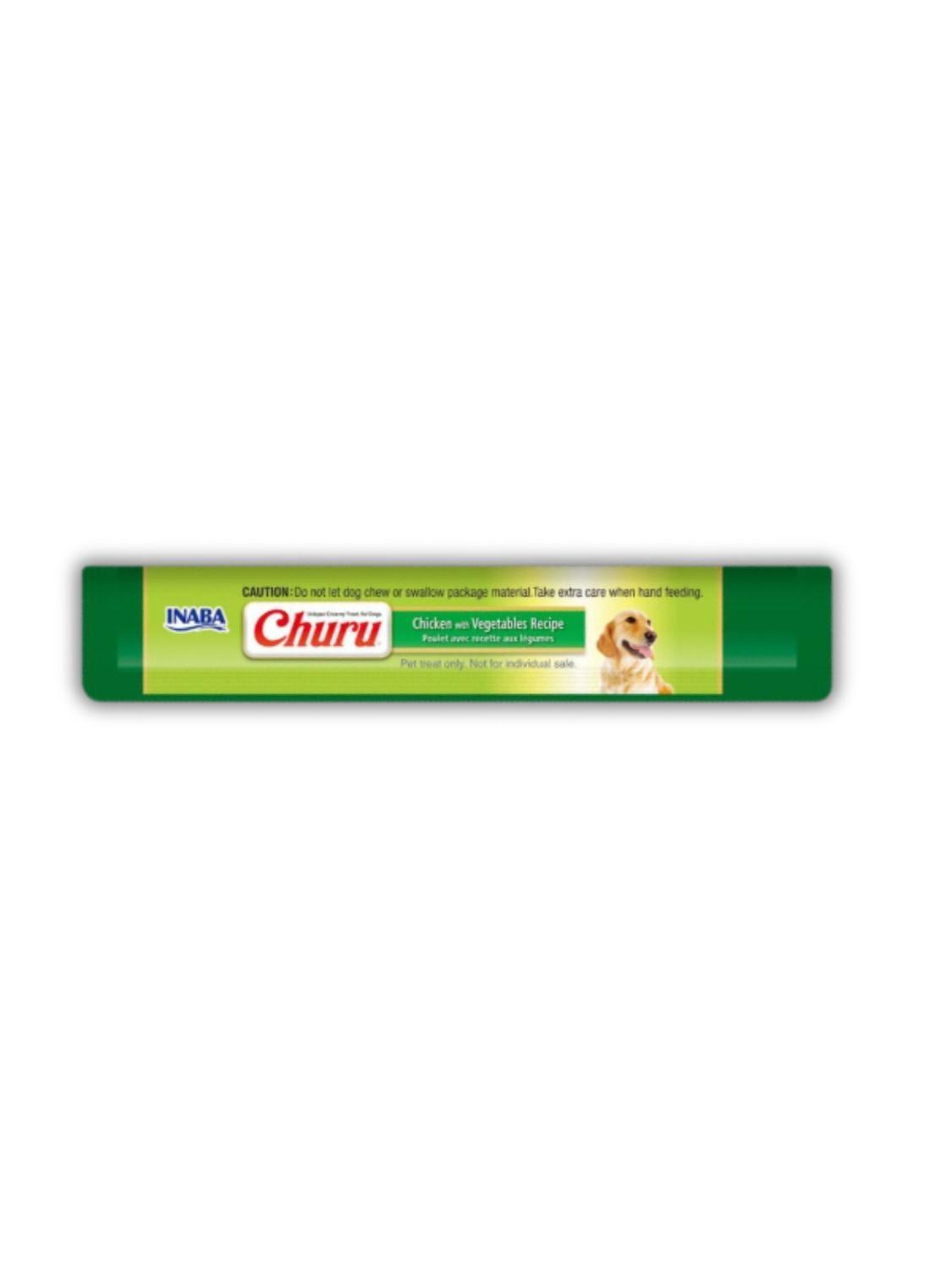 Churu Dog Pollo Vegetal – 6 Packs de 4 Tubos 14 g-2