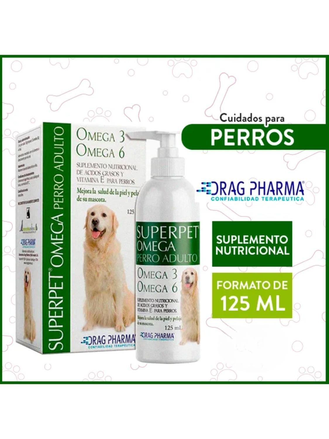 Superpet Omega Perro 125 ml Drag Pharma | Piel y Pelaje-2