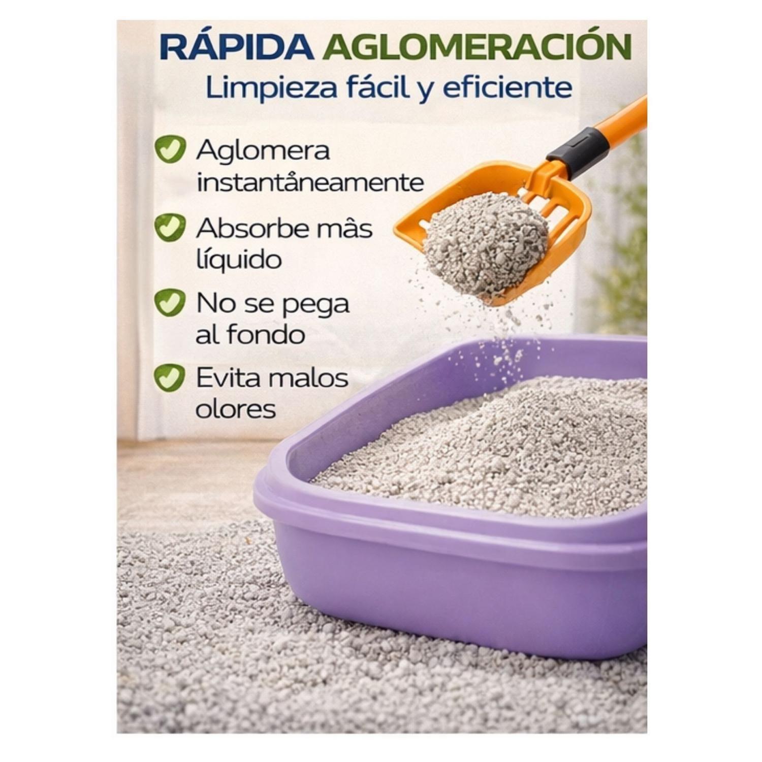 Arena Gato AmericaLitter 7 kg Quick Clumping Sin Aroma-3