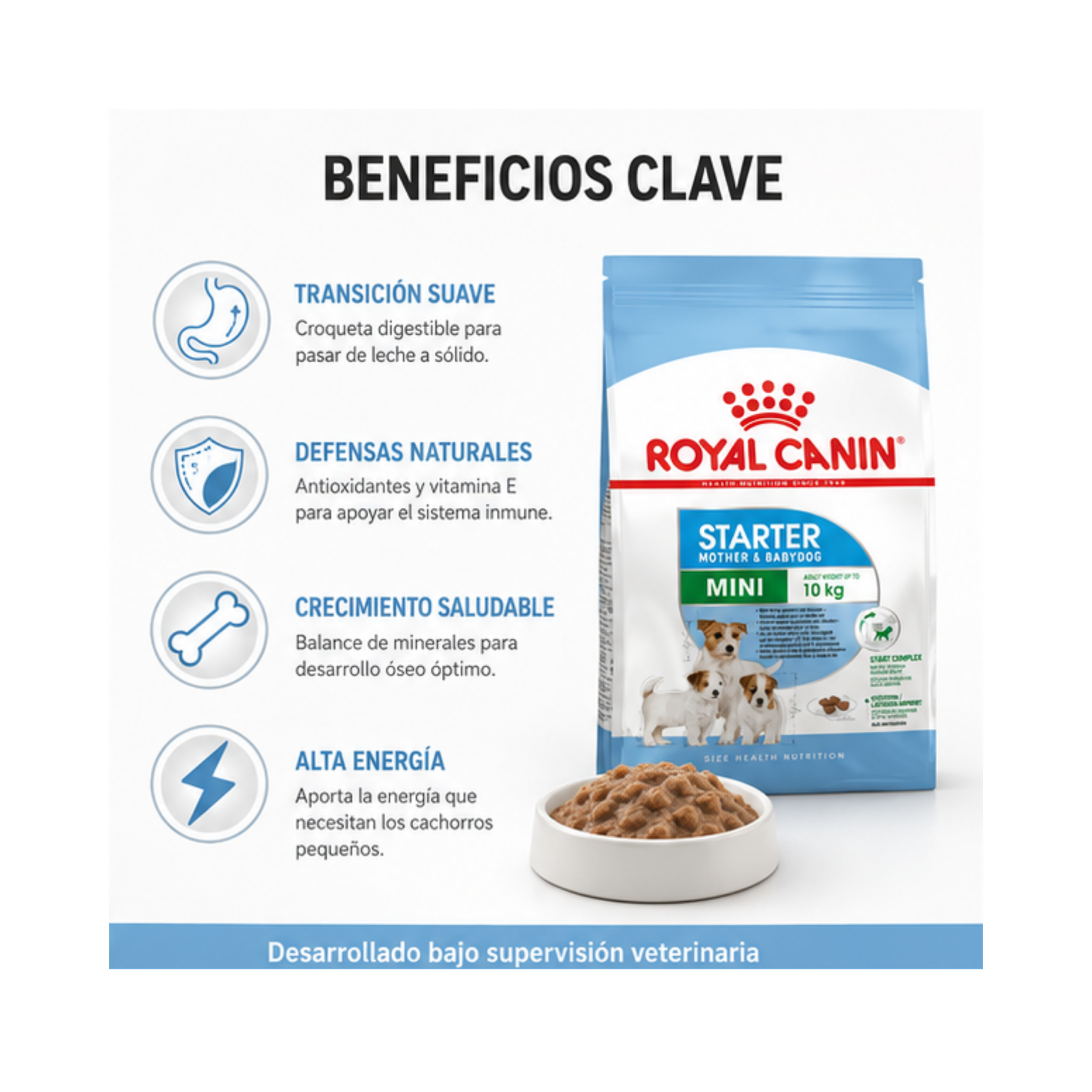 Royal Canin Perro Mini Starter 3kg-2