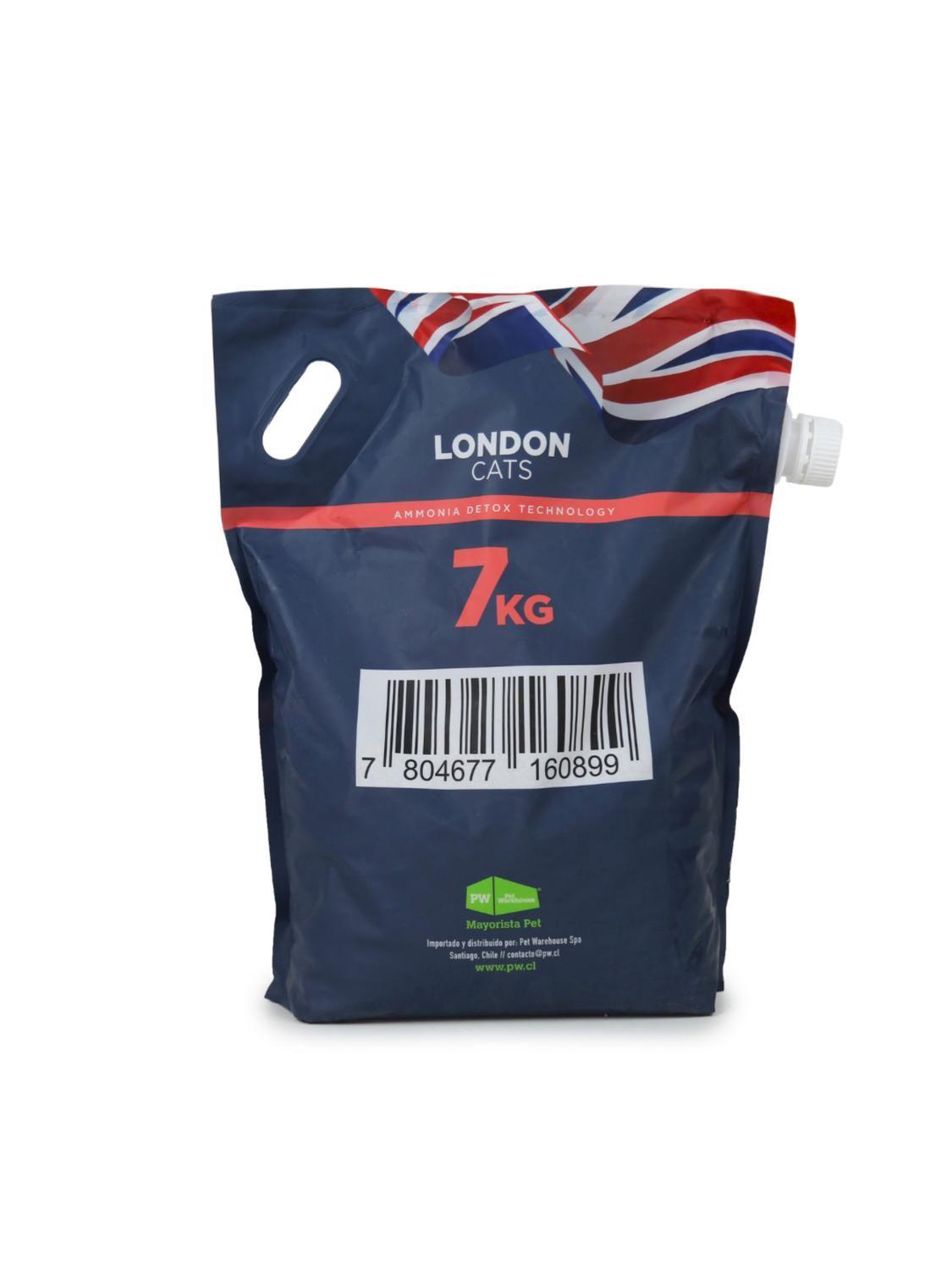 Arena Sanitaria London Cats 7 kg Carbón Activado Gatos-5
