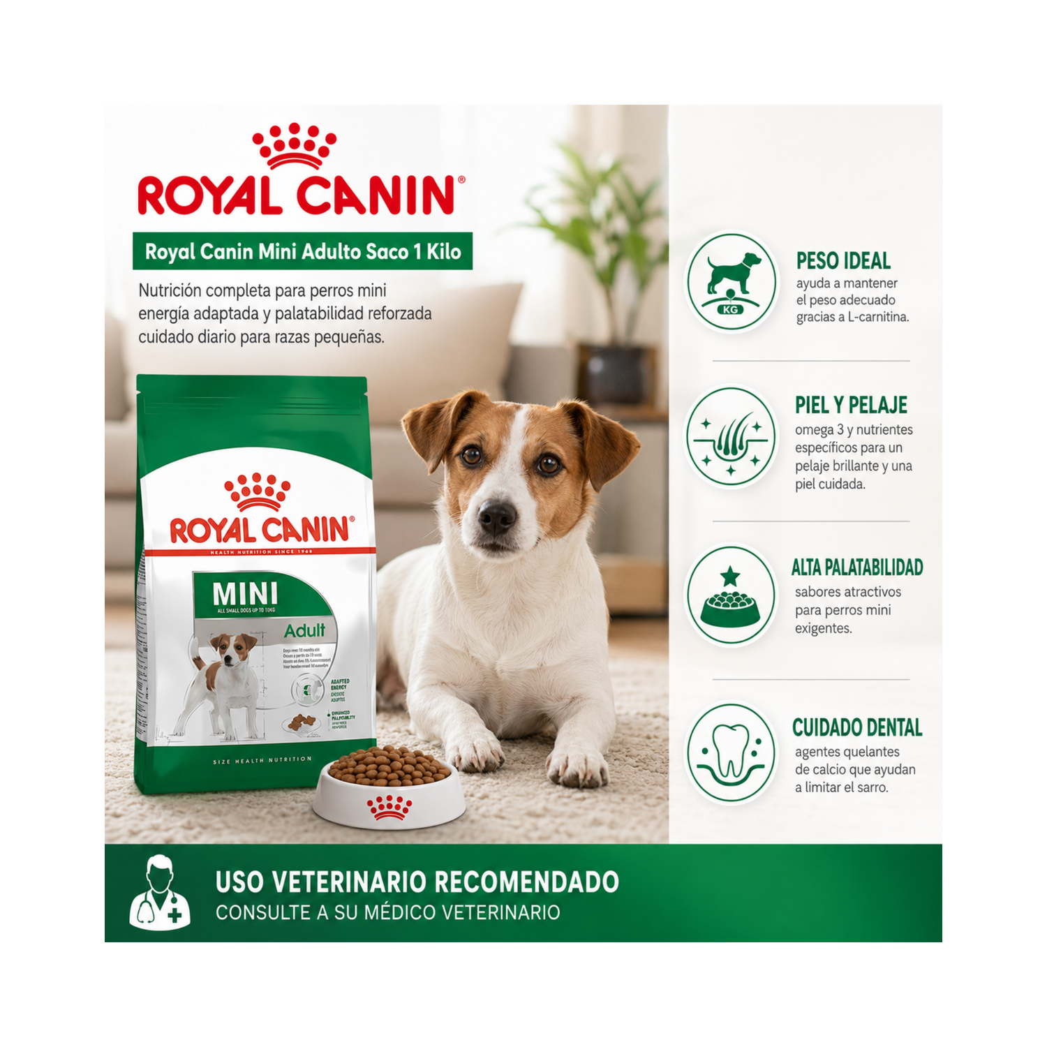 Royal Canin Mini Adulto Saco 1 Kilo-4