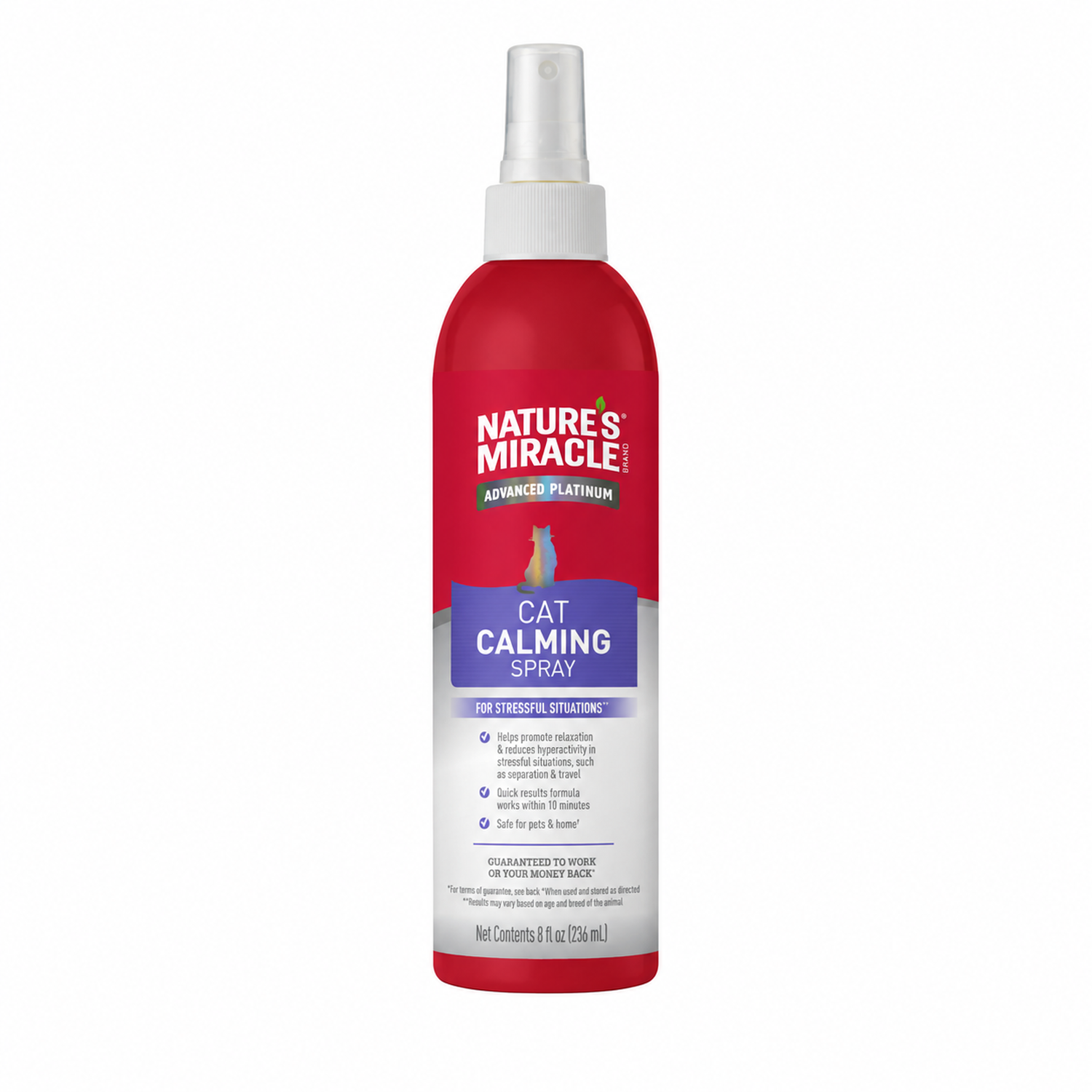 Spray Calmante Gatos Nature’s Miracle 236 ml-0